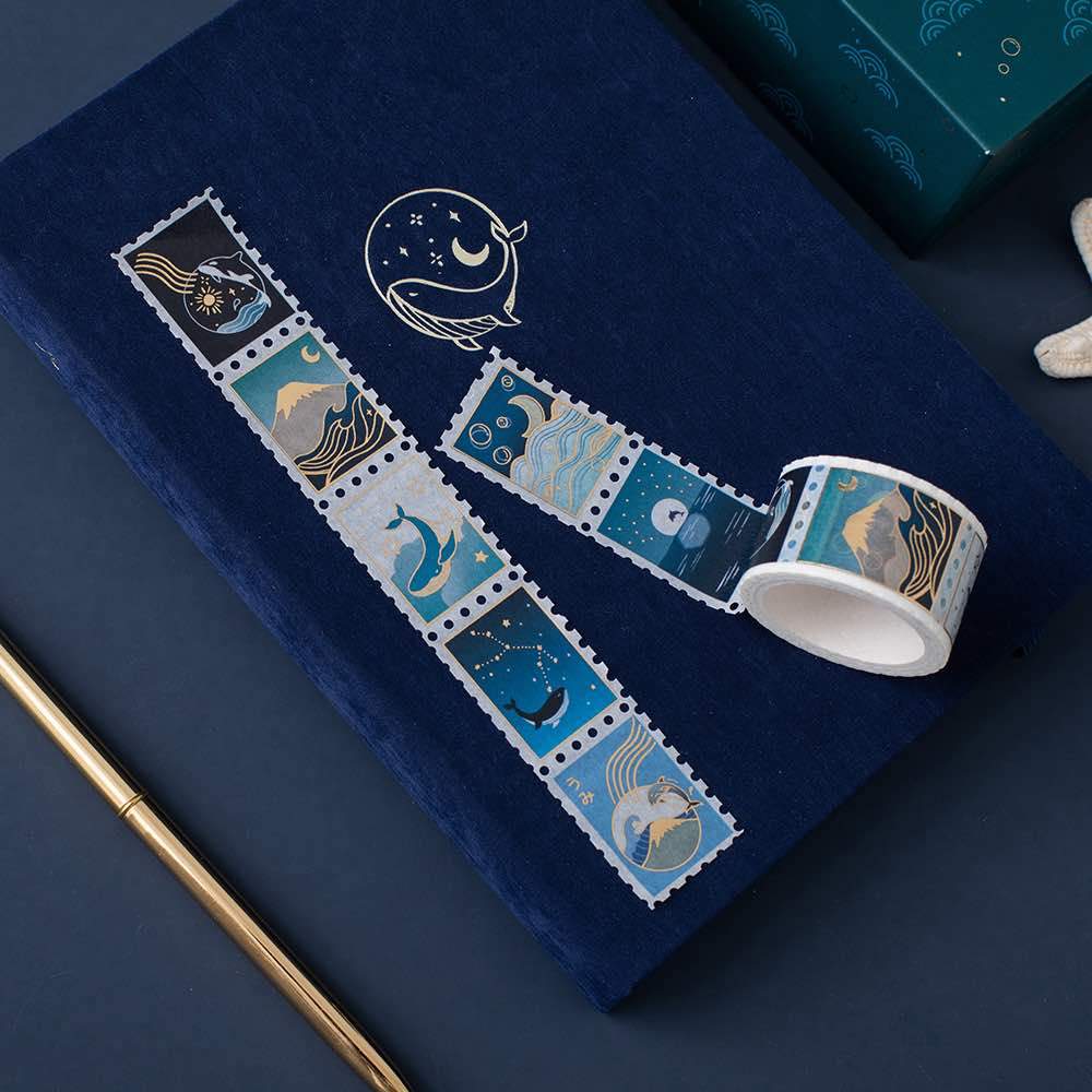 Tsuki 'Ocean Edition' Washi Tape Set ☾ - Image 10