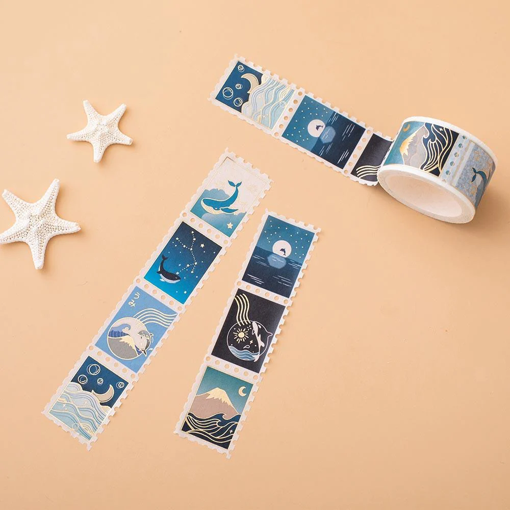 Tsuki 'Ocean Edition' Washi Tape Set ☾ - Image 6