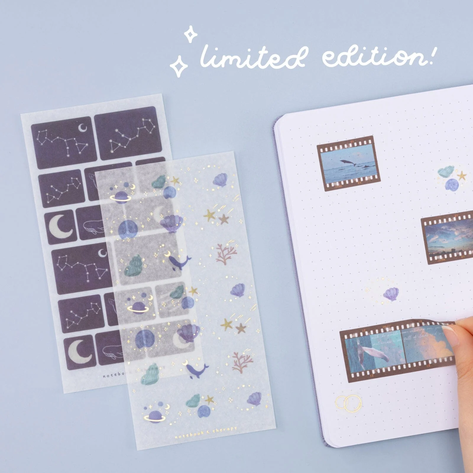Tsuki ‘Ocean’ Sticker Set ☾ - Image 2