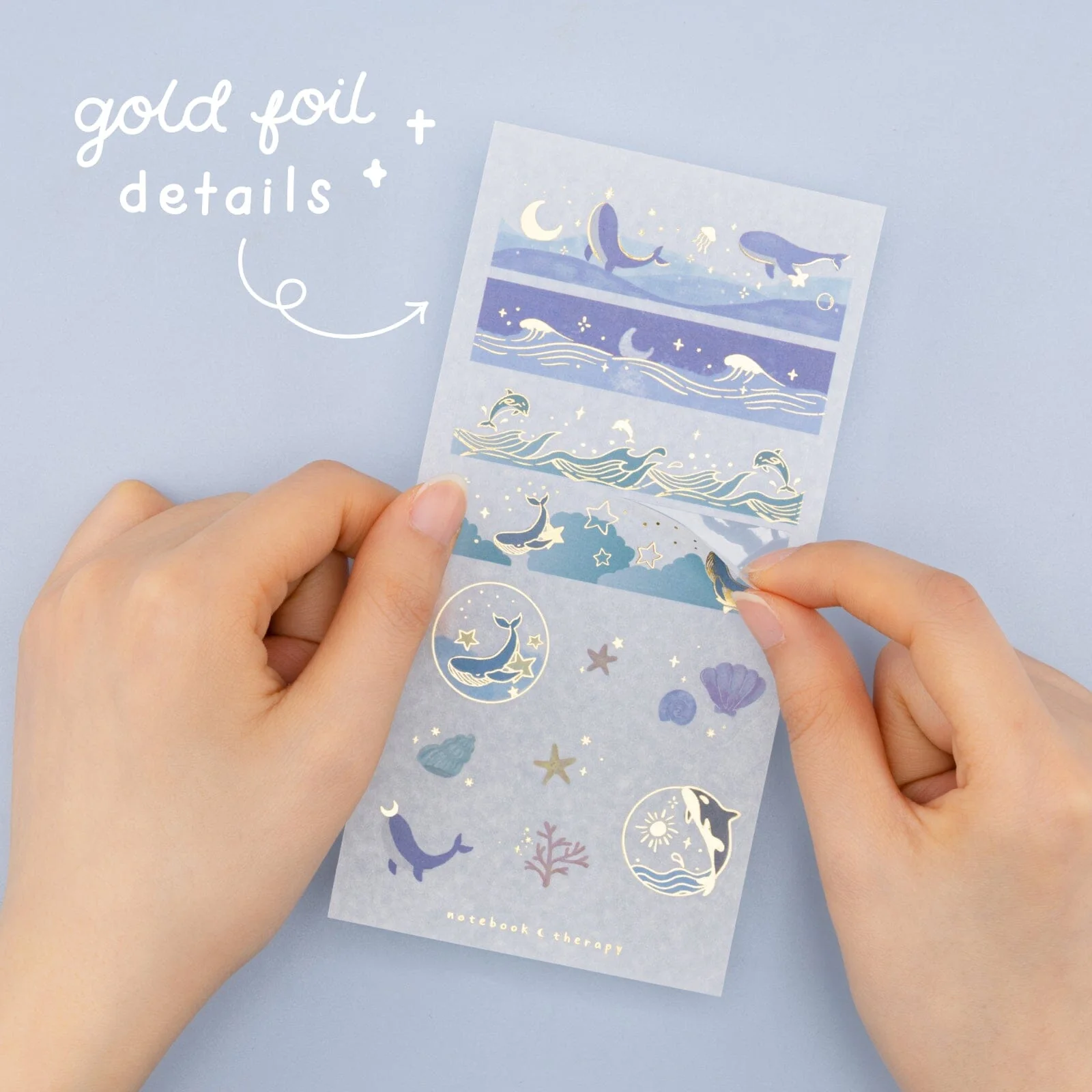 Tsuki ‘Ocean’ Sticker Set ☾ - Image 3