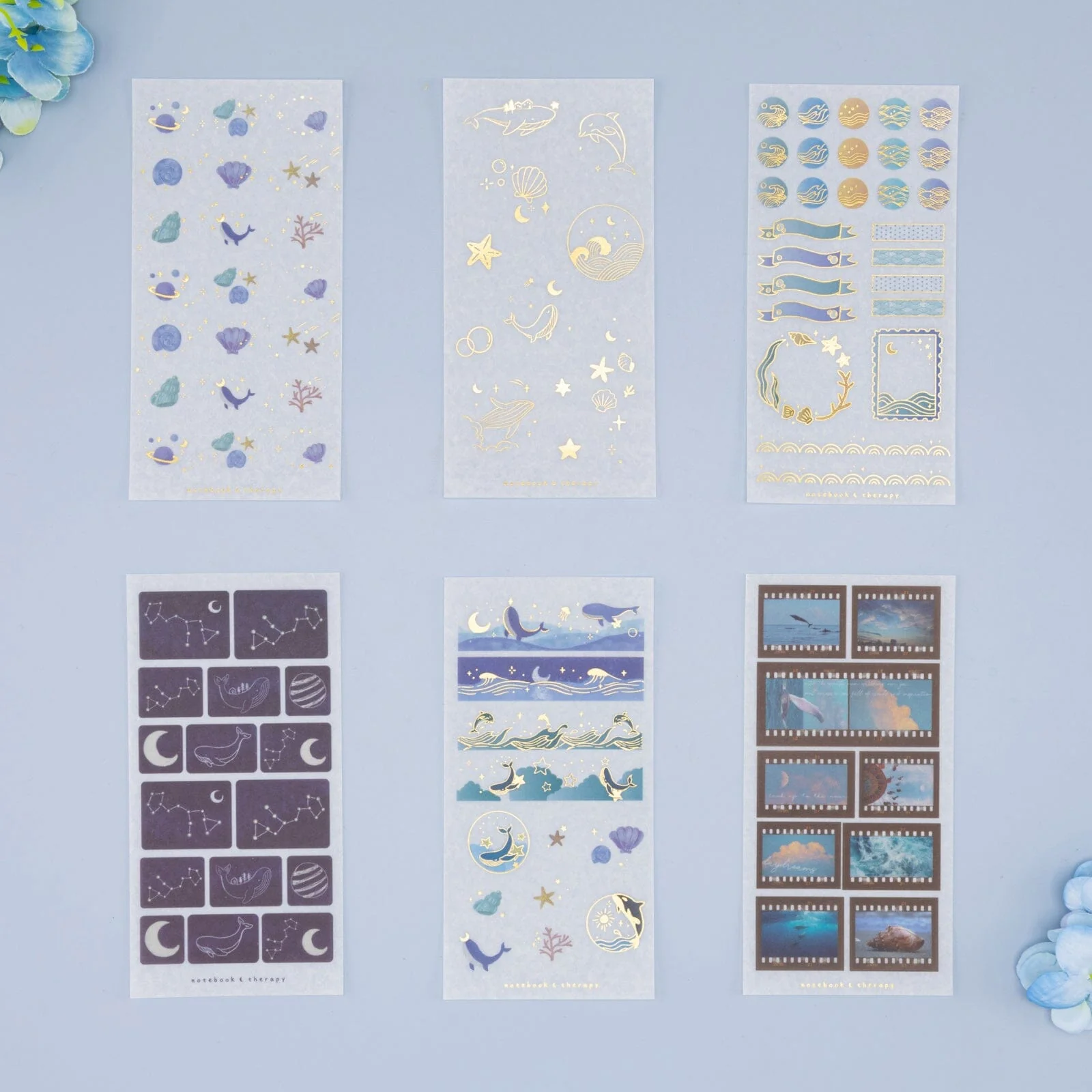 Tsuki ‘Ocean’ Sticker Set ☾ - Image 6