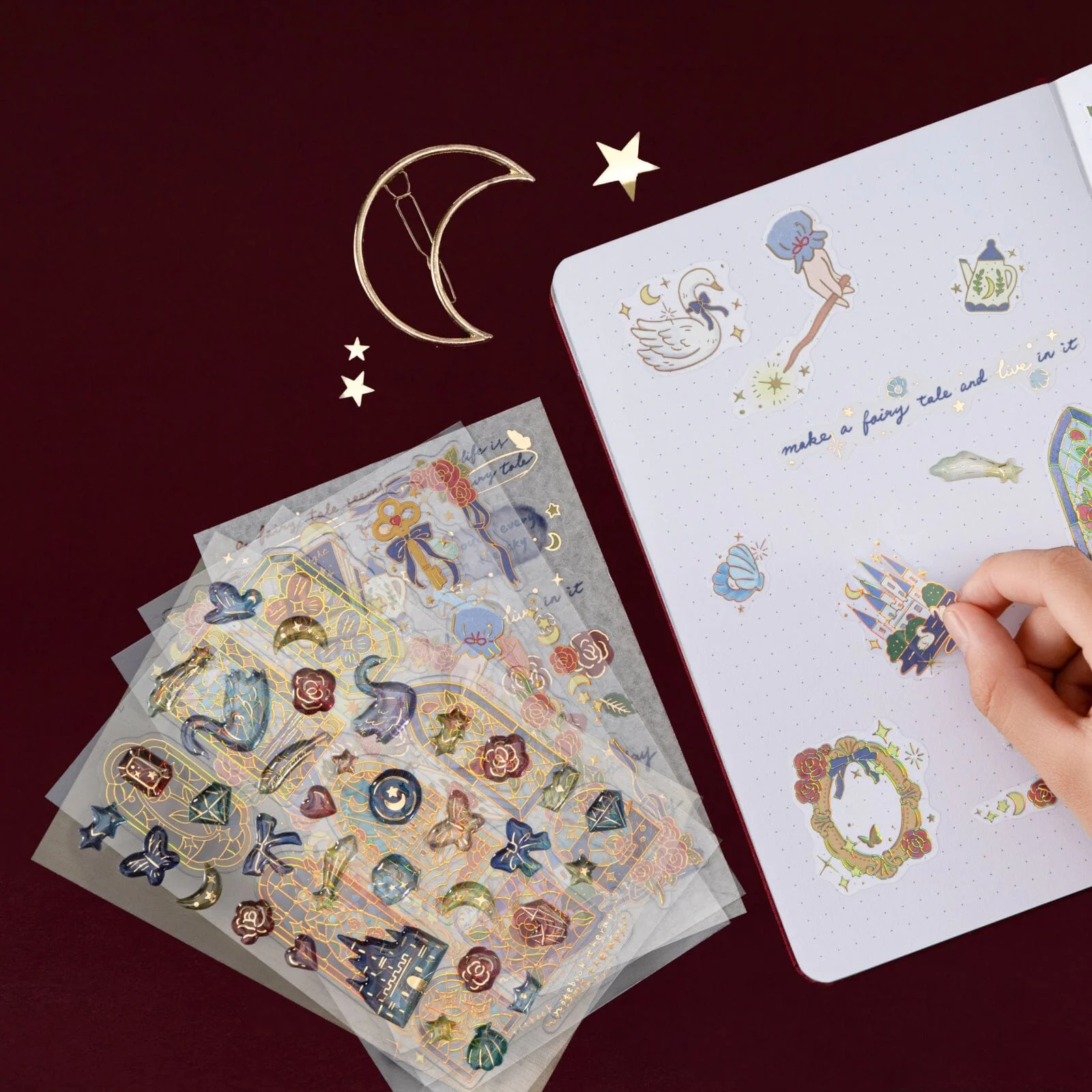 Tsuki ‘Once Upon a Time’ 3D Sticker Set ☾ - Image 5
