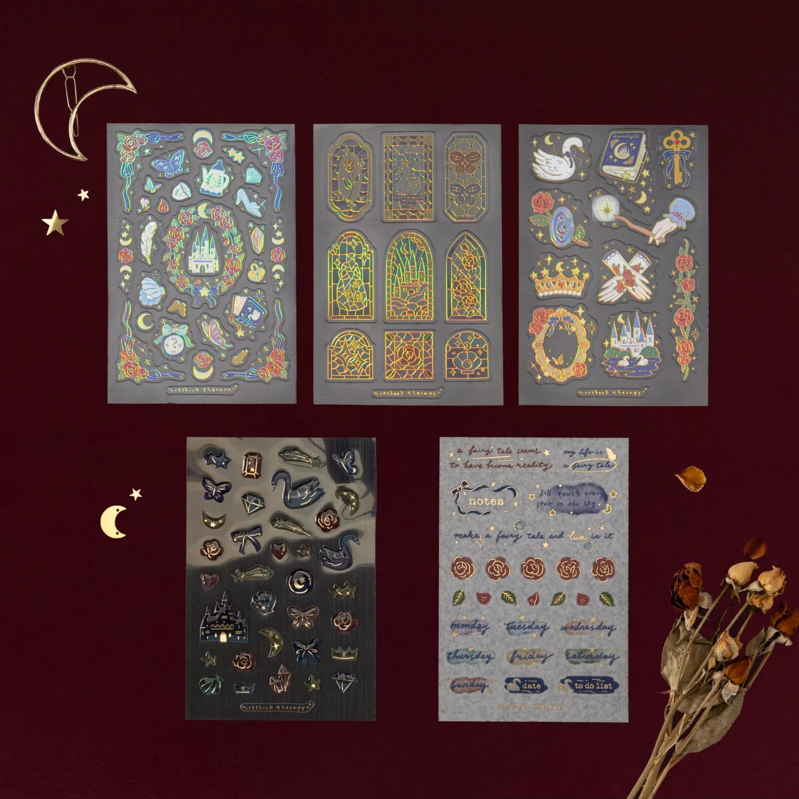 Tsuki ‘Once Upon a Time’ 3D Sticker Set ☾ - Image 7