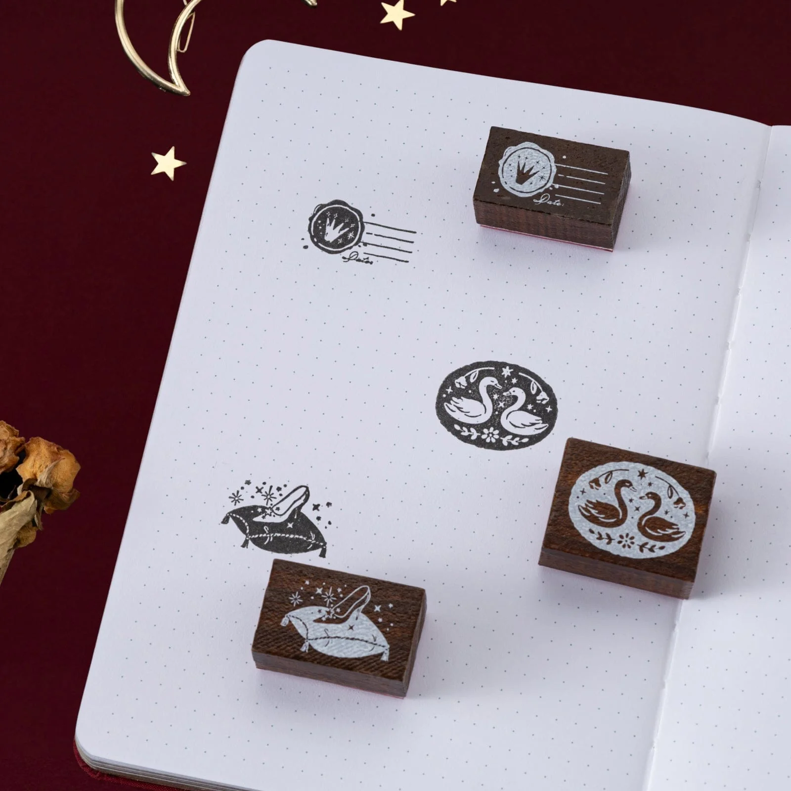 Tsuki ‘Once Upon a Time’ Bullet Journal Stamp Set ☾ - Image 4