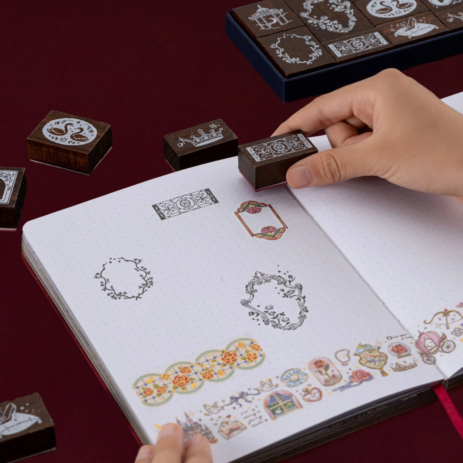 Tsuki ‘Once Upon a Time’ Bullet Journal Stamp Set ☾ - Image 8