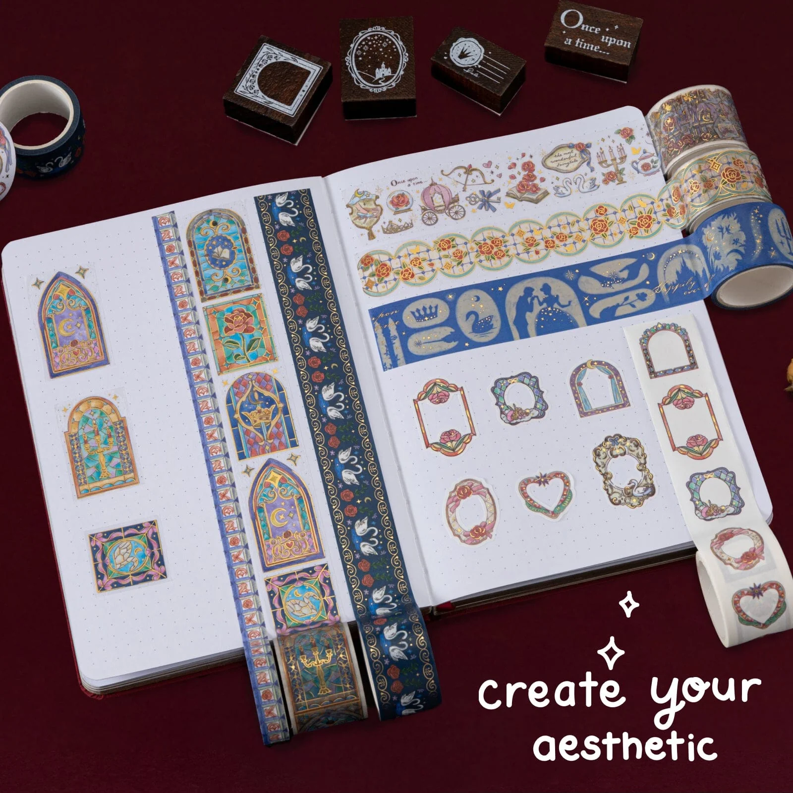 Tsuki ‘Once Upon a Time’ Washi Tape Set ☾ - Image 13
