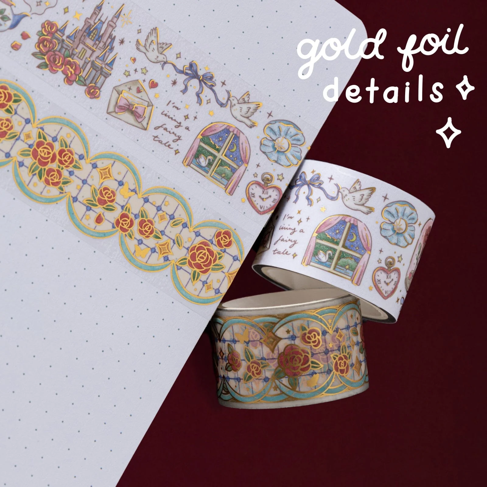 Tsuki ‘Once Upon a Time’ Washi Tape Set ☾ - Image 15