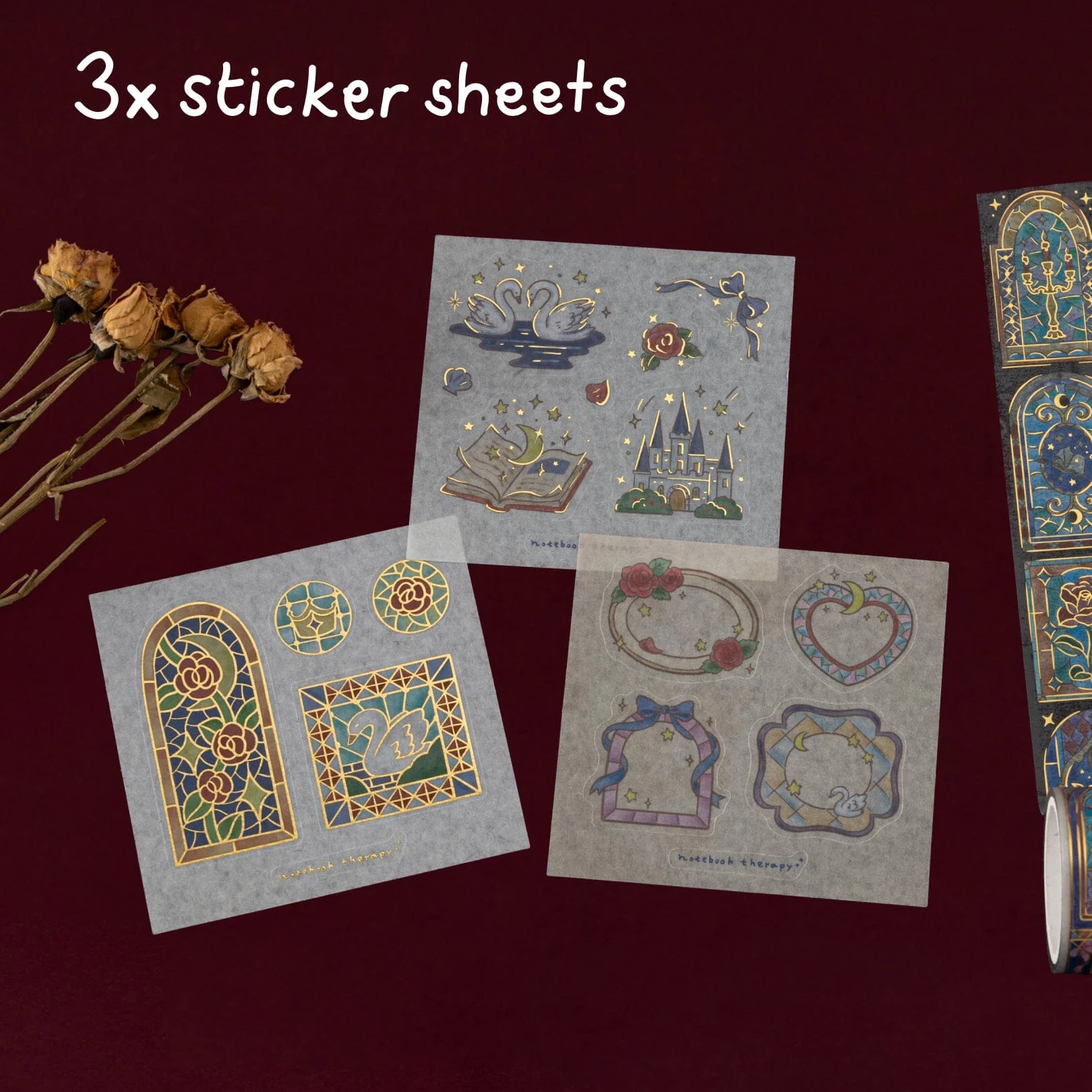 Tsuki ‘Once Upon a Time’ Washi Tape Set ☾ - Image 6