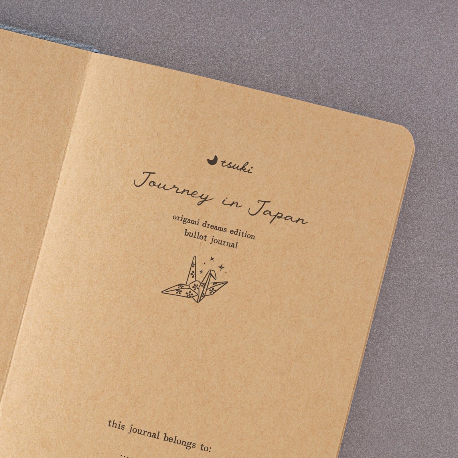 Tsuki ‘Origami Dreams’ Kraft Paper A5 Bullet Journal ☾ - Image 12