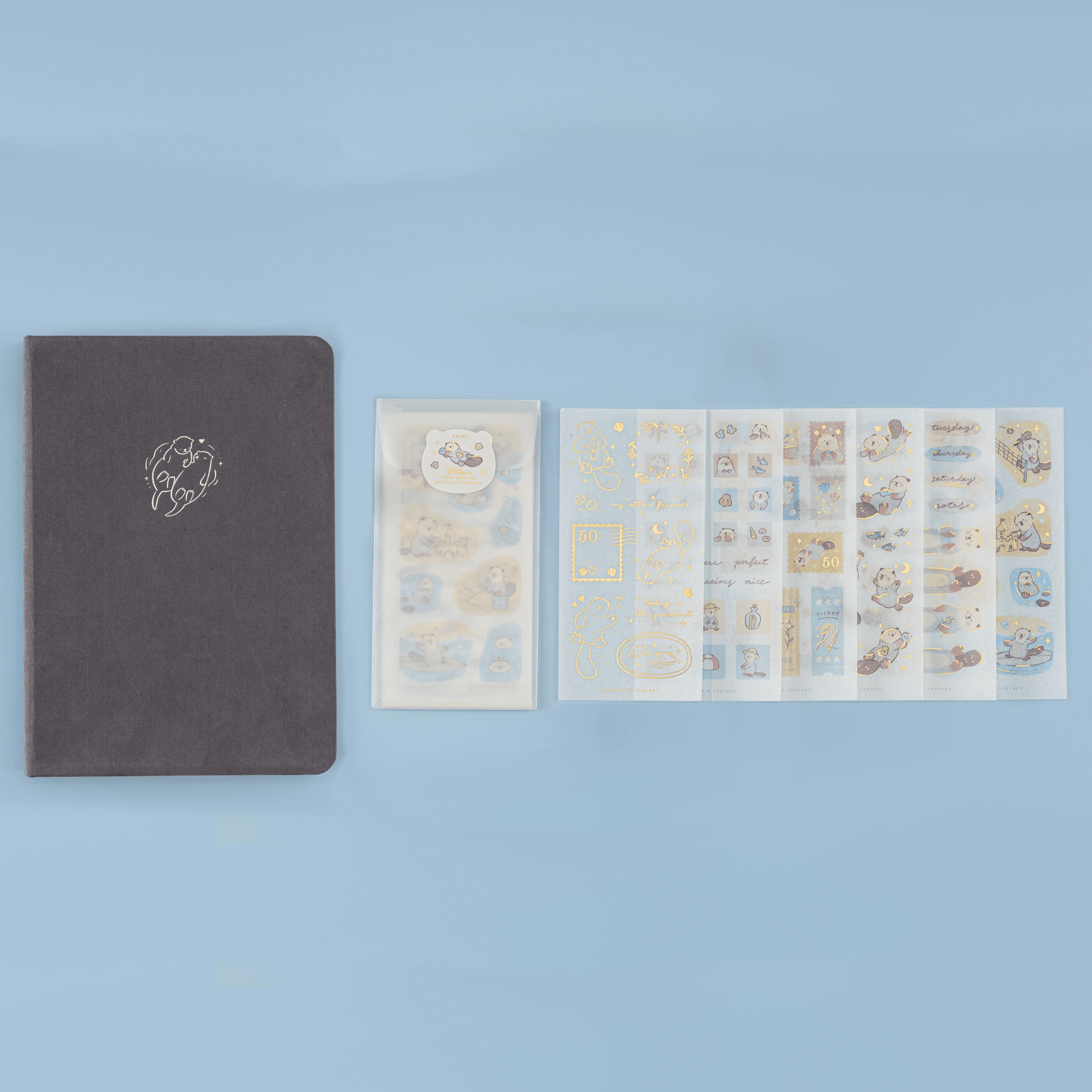 Tsuki ‘Otter Friends’ Limited Edition Bullet Journal ☾ - Image 17