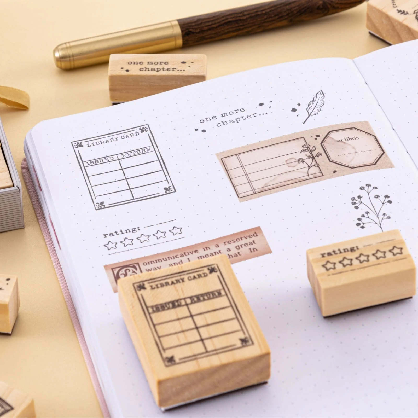 Tsuki ‘Our Stories’ Reading Journal Stamp Set ☾ - Image 10