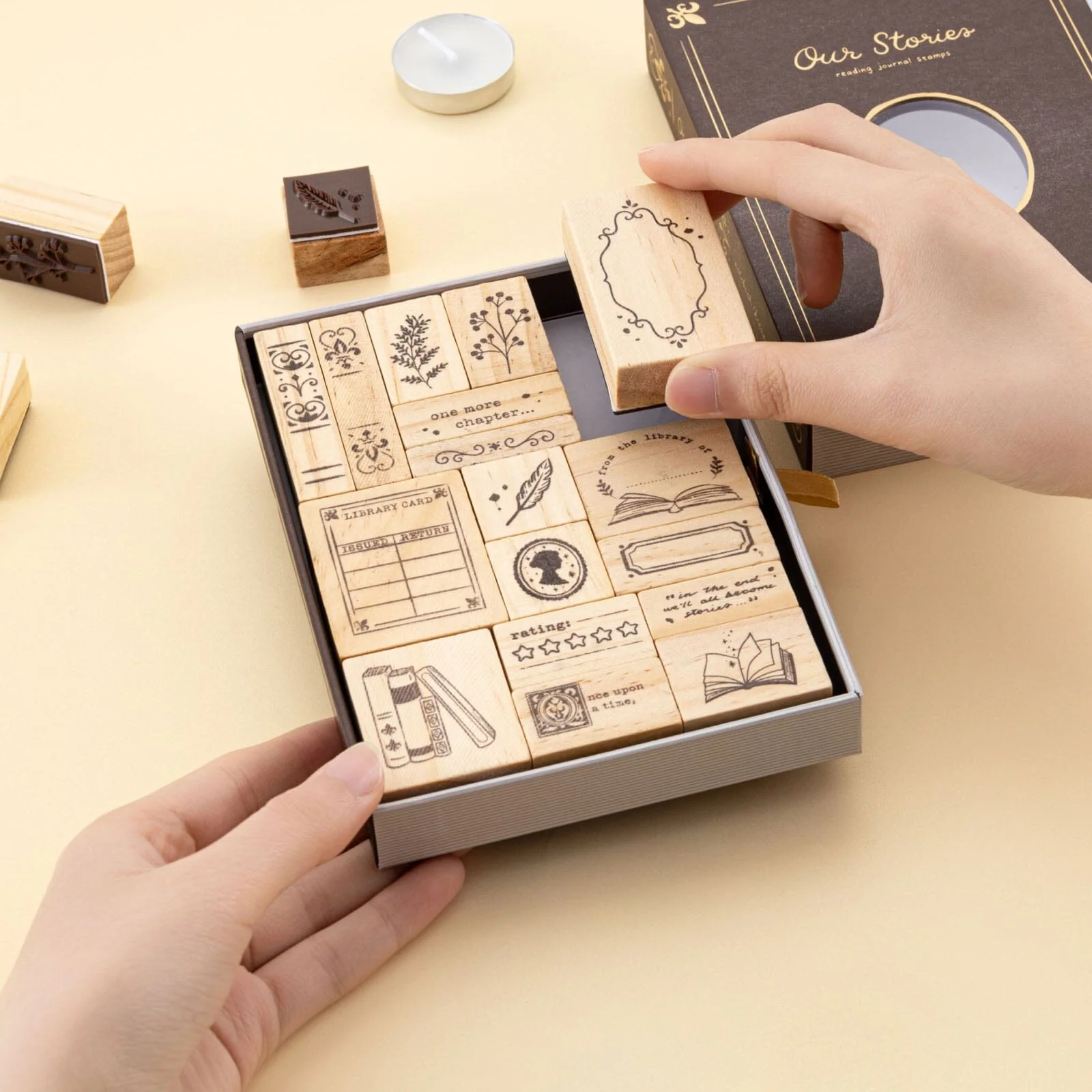 Tsuki ‘Our Stories’ Reading Journal Stamp Set ☾ - Image 11