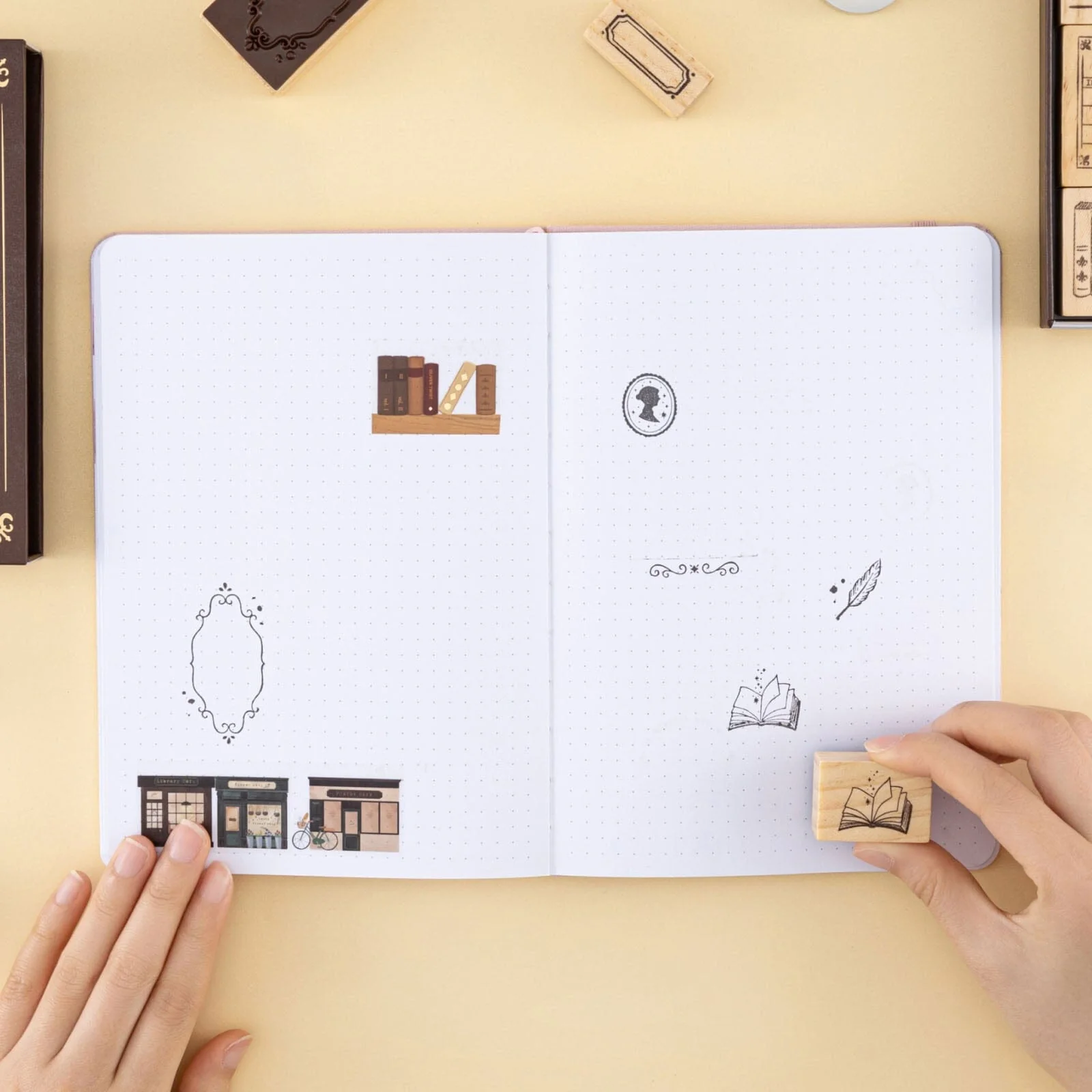 Tsuki ‘Our Stories’ Reading Journal Stamp Set ☾ - Image 14