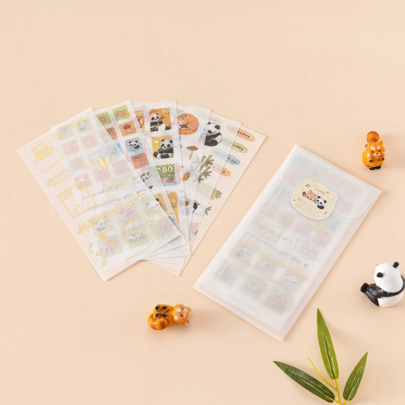 Tsuki ‘Panda Friends’ Sticker Set ☾ - Image 8