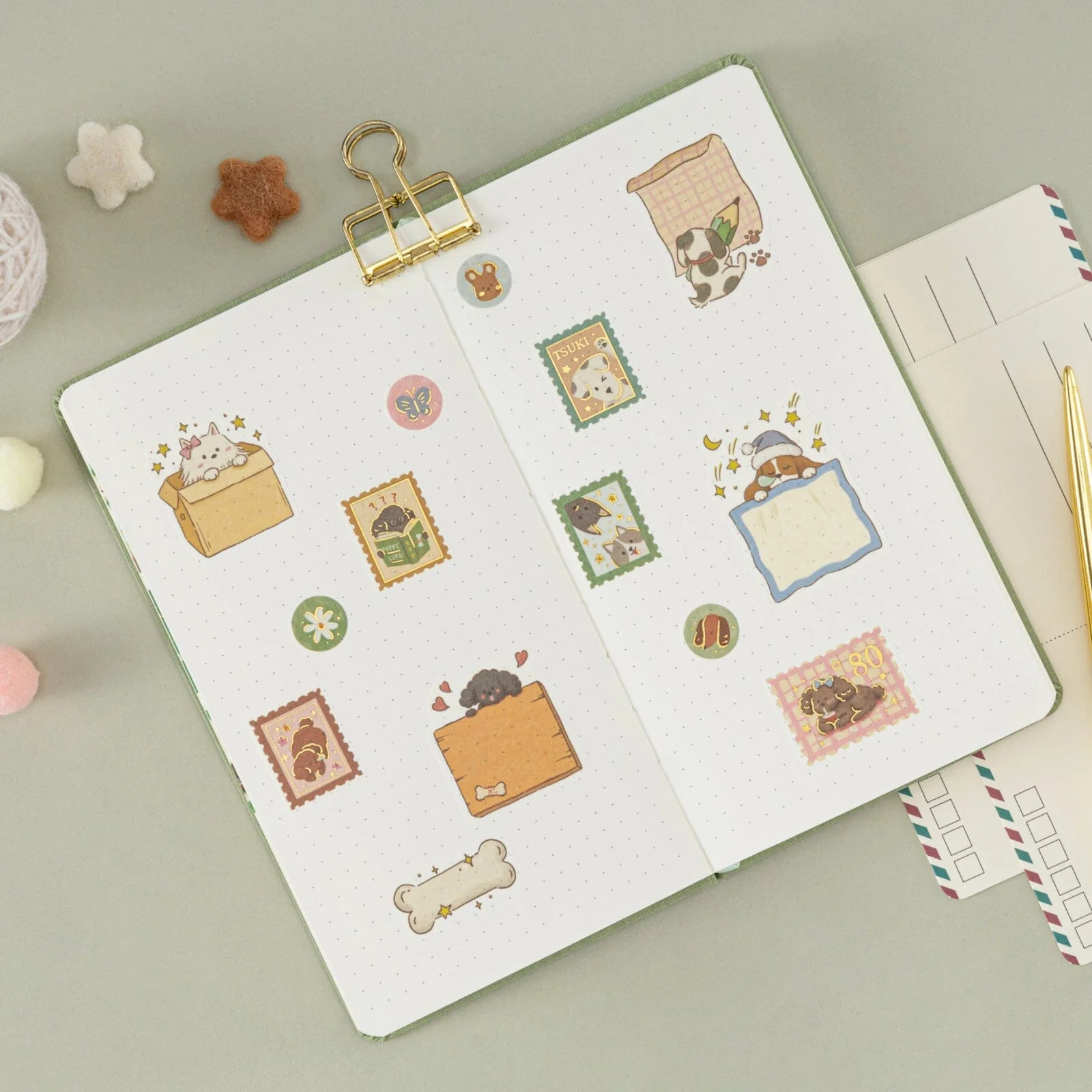 Tsuki ‘Puppy Life’ Sticker Set ☾ - Image 3