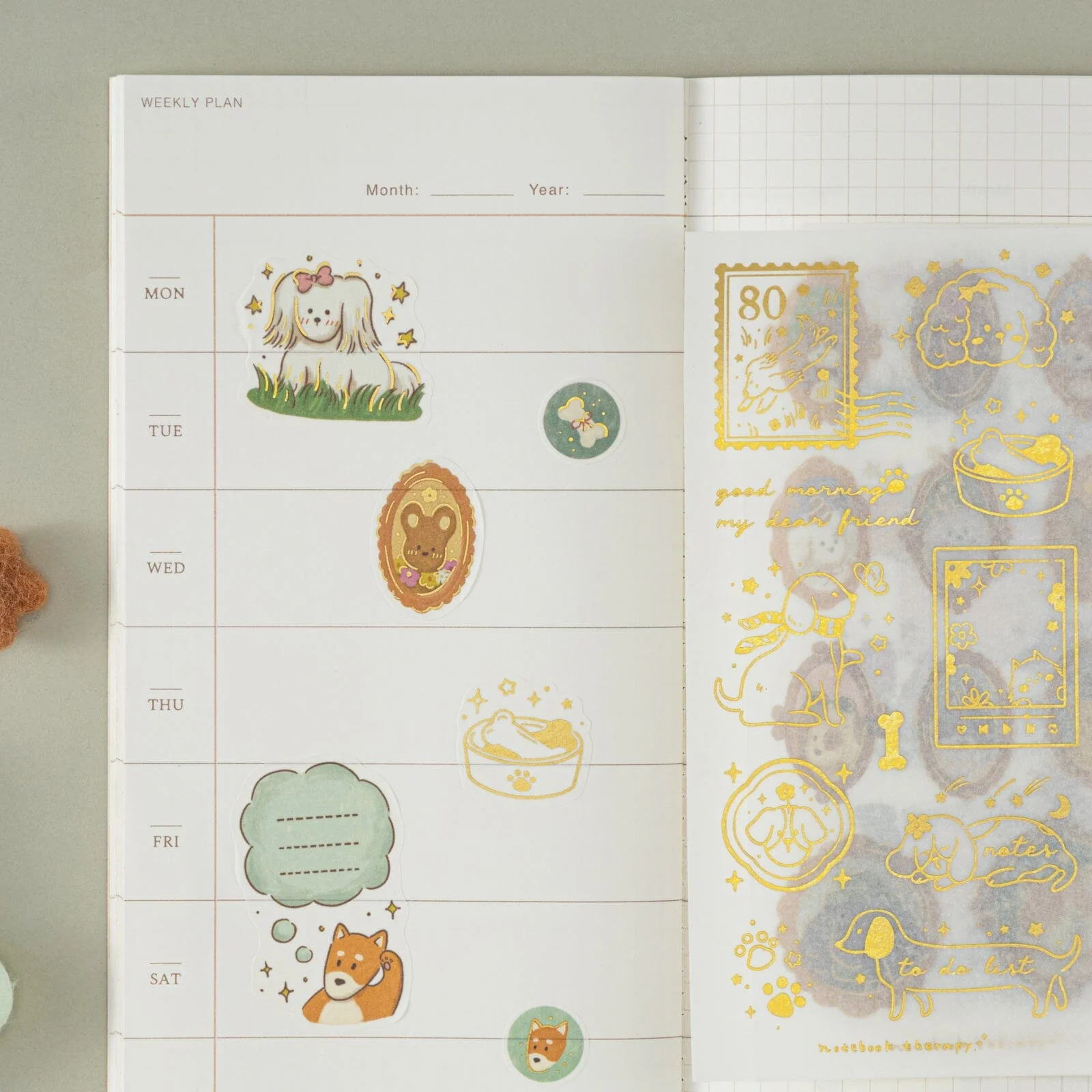 Tsuki ‘Puppy Life’ Sticker Set ☾ - Image 8