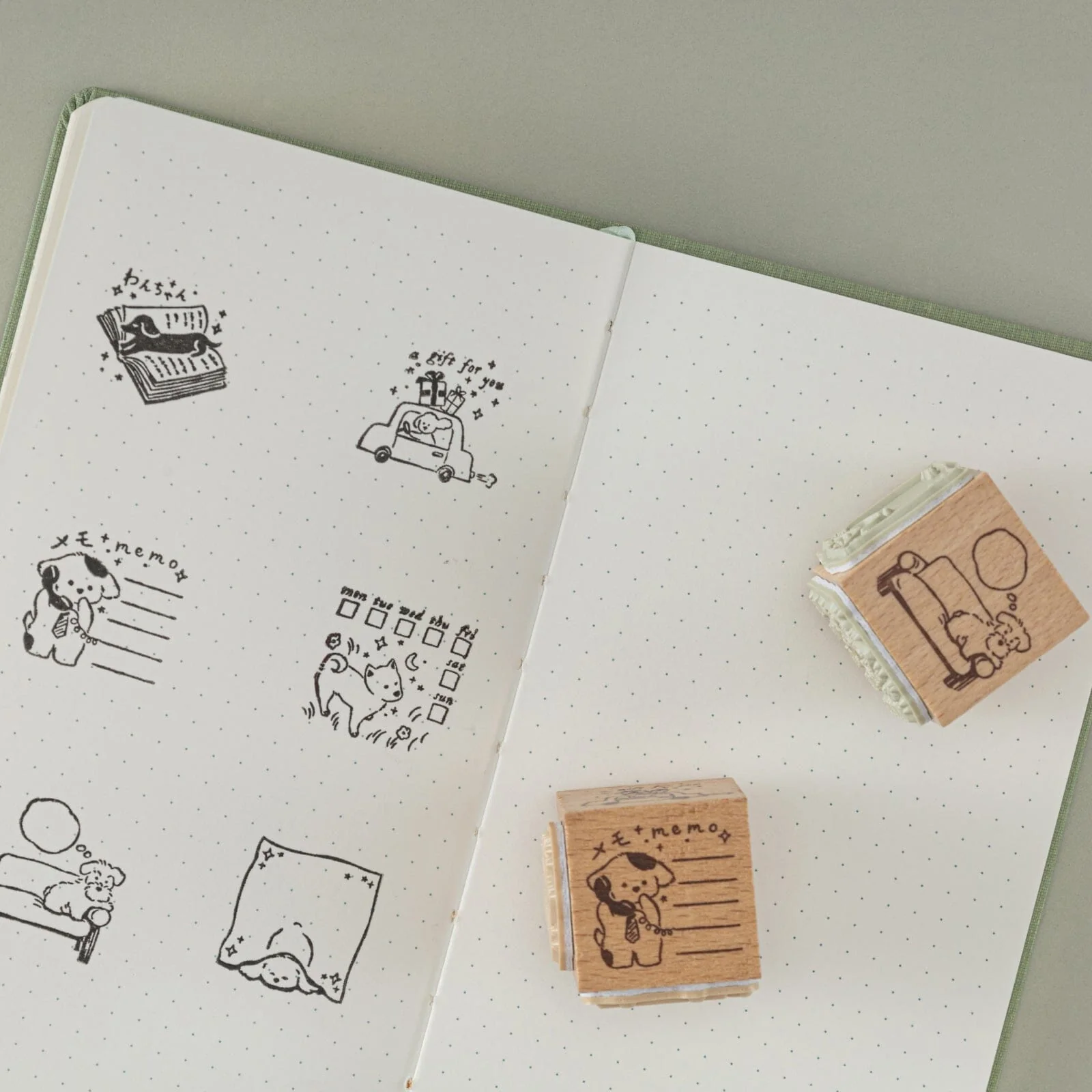 Tsuki ‘Puppy Life’ Travel Notebook Gift Set ☾ - Image 21