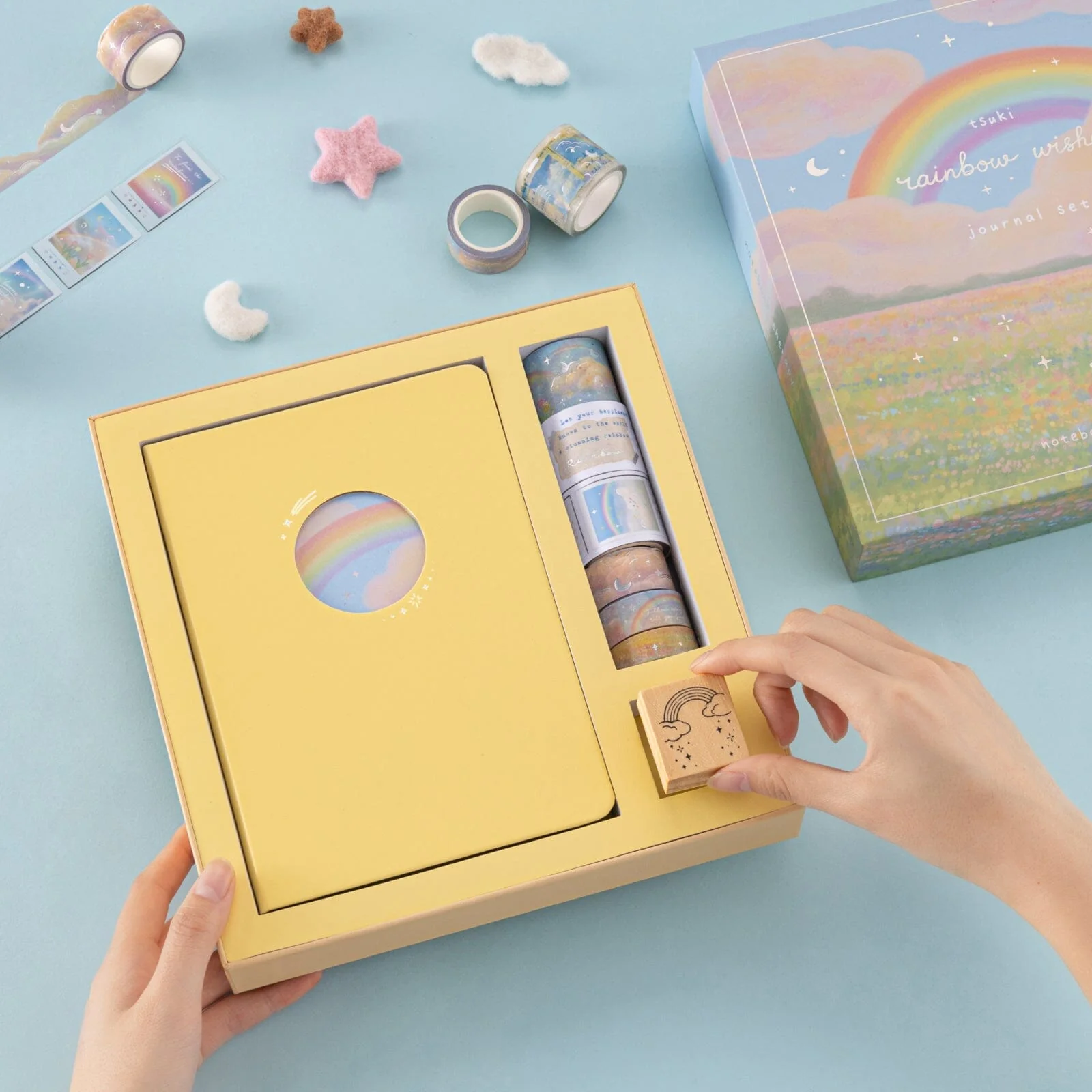 Tsuki ‘Rainbow Wishes’ Limited Edition Holographic Bullet Journal Set ☾ - Image 13