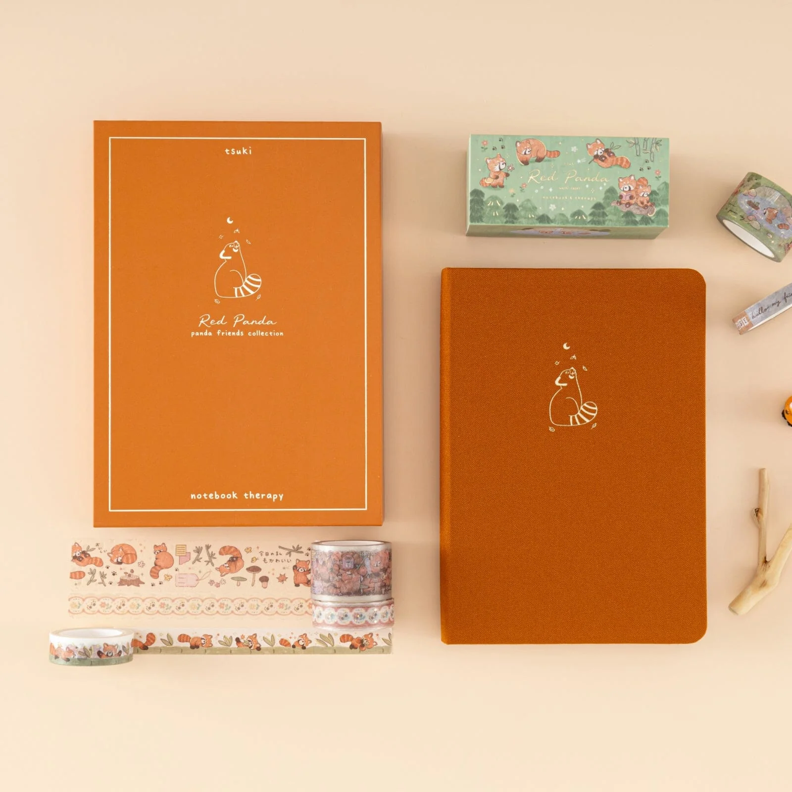 Tsuki ‘Red Panda’ Limited Edition A5 Bullet Journal ☾ - Image 12