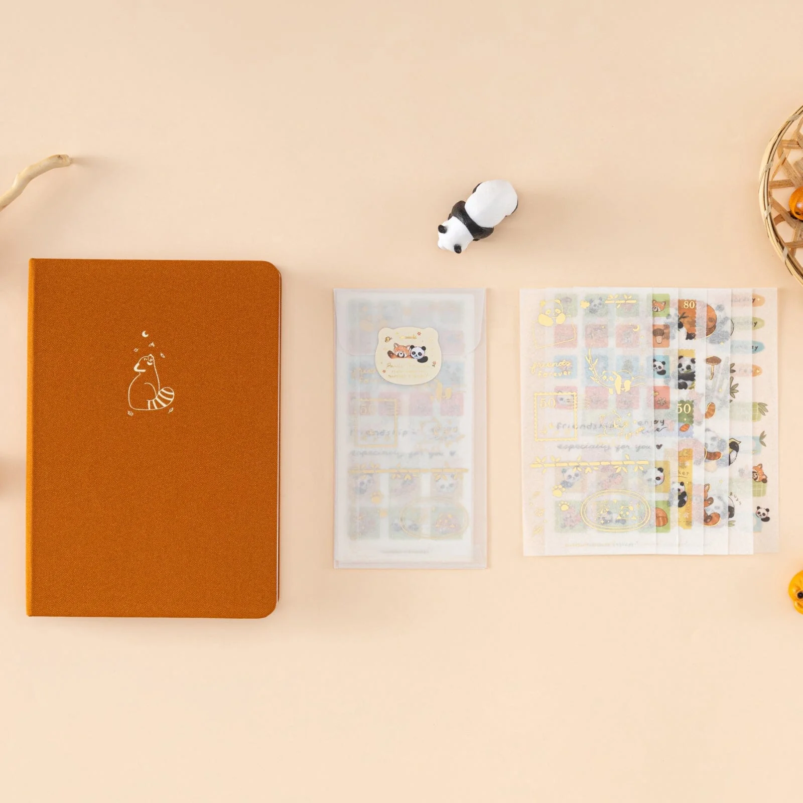 Tsuki ‘Red Panda’ Limited Edition A5 Bullet Journal ☾ - Image 17