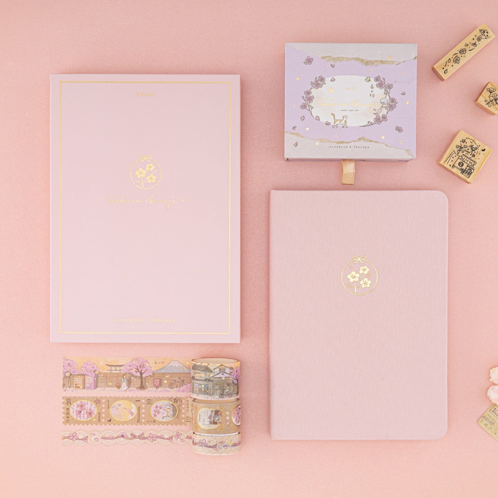 Tsuki ‘Sakura Breeze’ Limited Edition Bullet Journal ☾ - Image 16