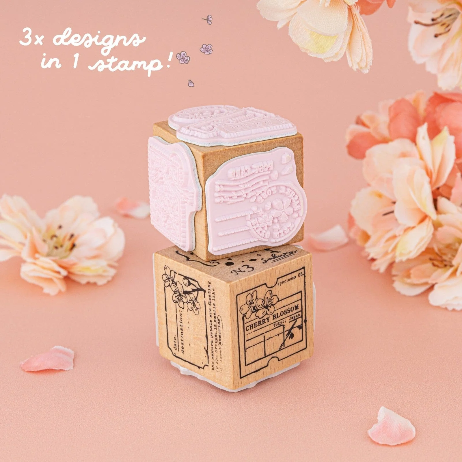 Tsuki ‘Sakura Breeze’ Travel Notebook Gift Set ☾ - Image 4