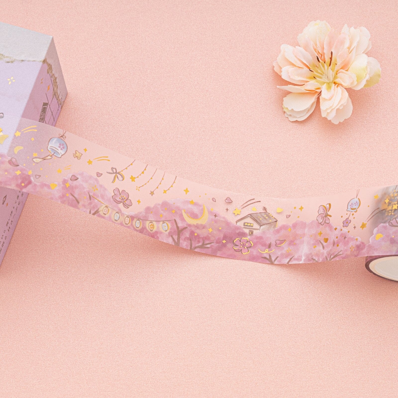Tsuki ‘Sakura Breeze’ Washi Tape Set ☾ - Image 16