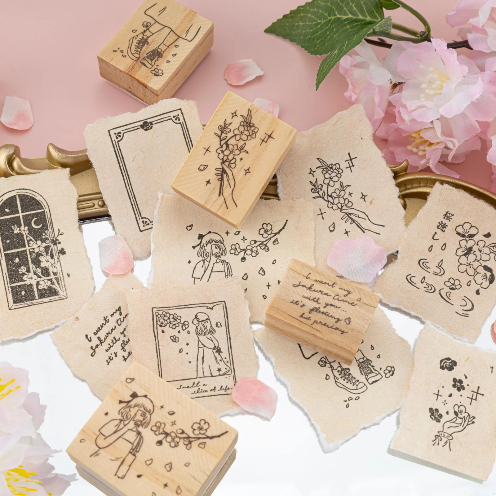 Tsuki ‘Sakura Days’ Bullet Journal Stamp Set ☾ - Image 12