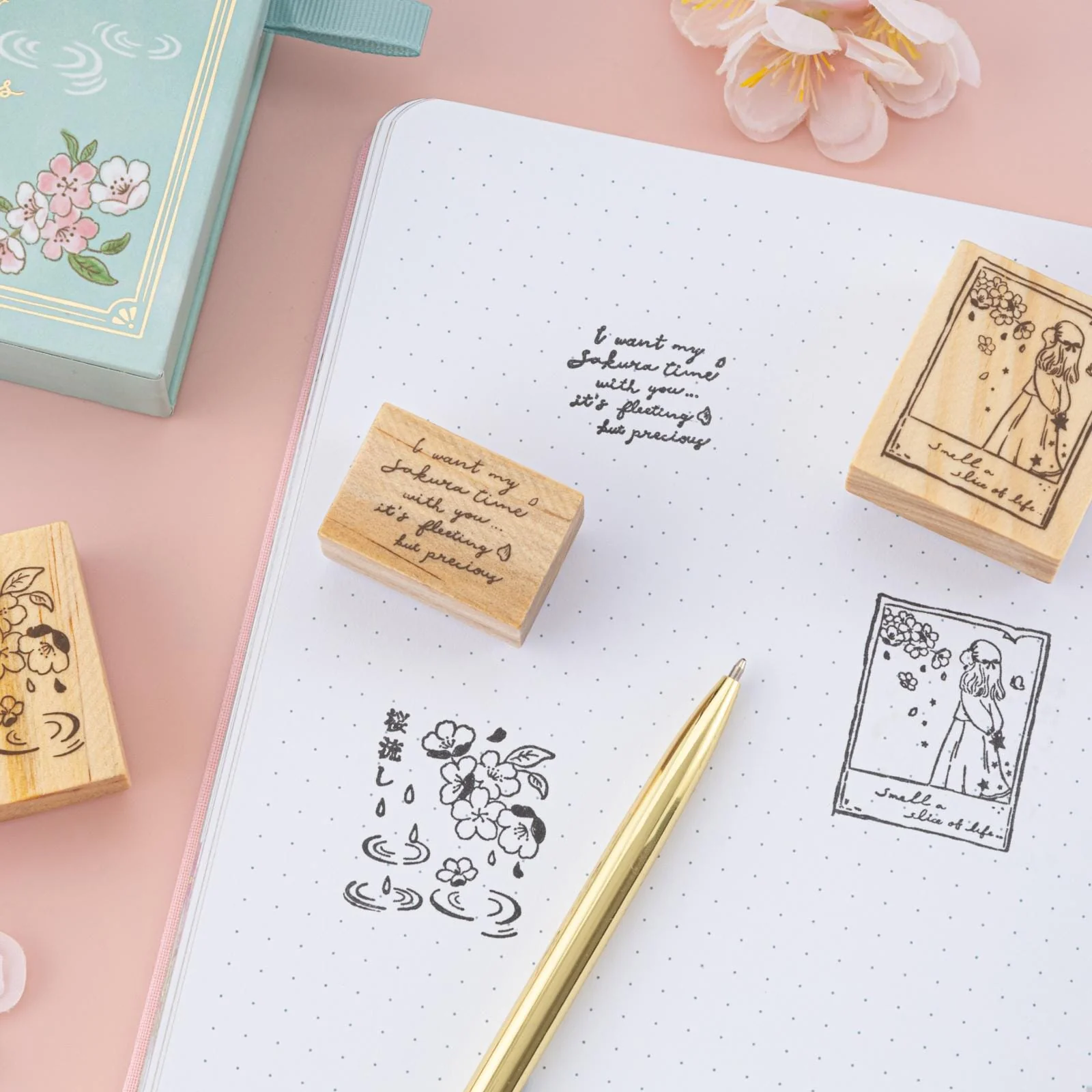 Tsuki ‘Sakura Days’ Bullet Journal Stamp Set ☾ - Image 9