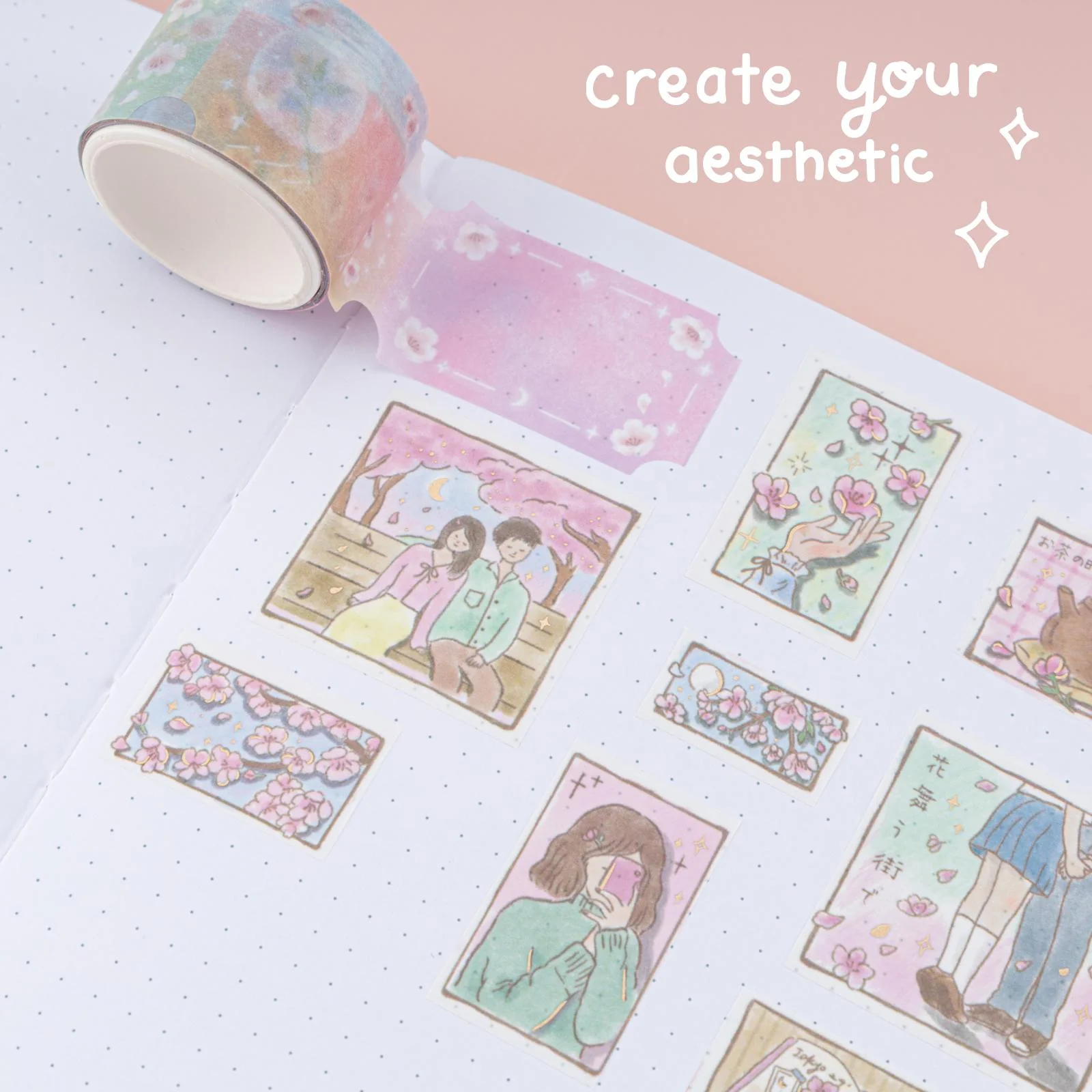 Tsuki ‘Sakura Days’ Washi Tape Set ☾ - Image 16