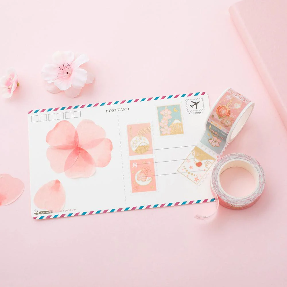 Tsuki 'Sakura Edition' Washi Tape Set ☾ - Image 11