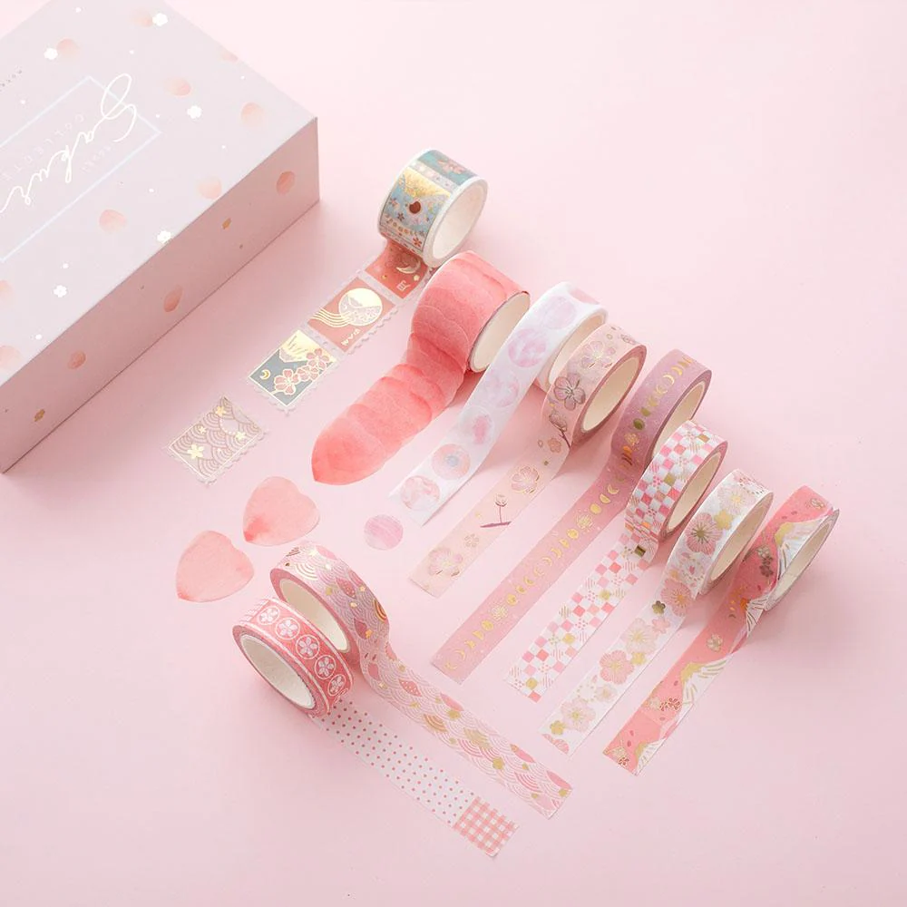 Tsuki 'Sakura Edition' Washi Tape Set ☾ - Image 3