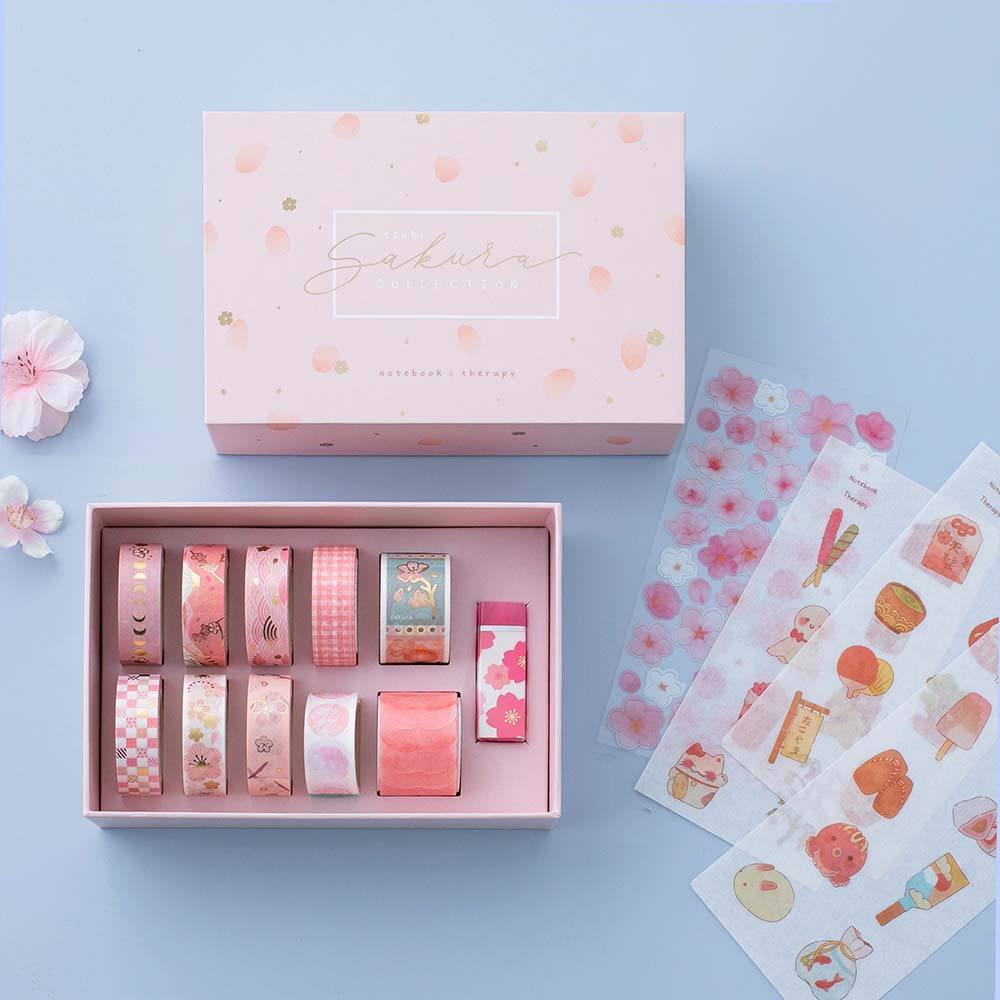 Tsuki 'Sakura Edition' Washi Tape Set ☾ - Image 5