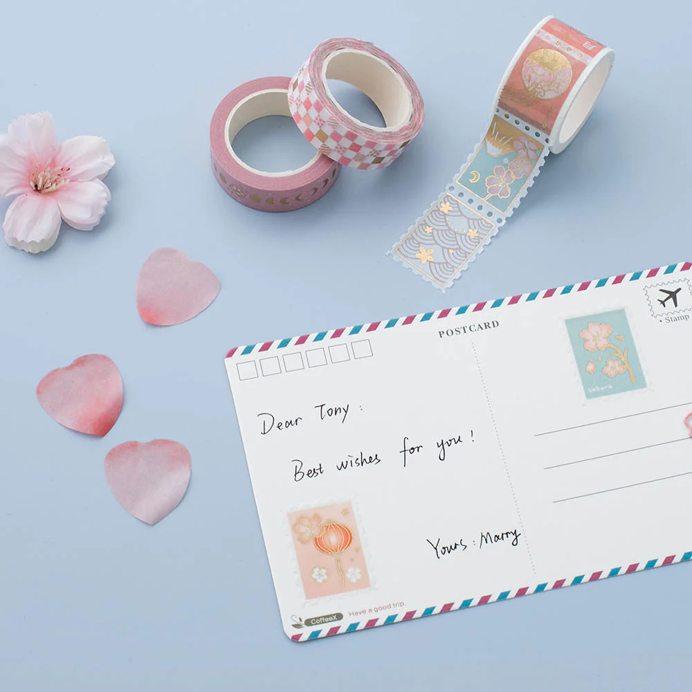 Tsuki 'Sakura Edition' Washi Tape Set ☾ - Image 9