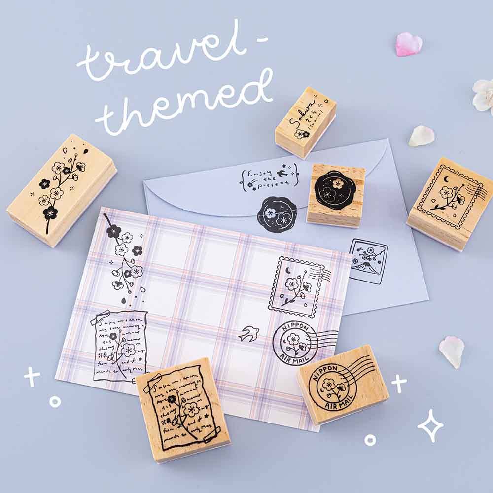 Tsuki ‘Sakura Journey’ Bullet Journal Stamp Set ☾ - Image 4
