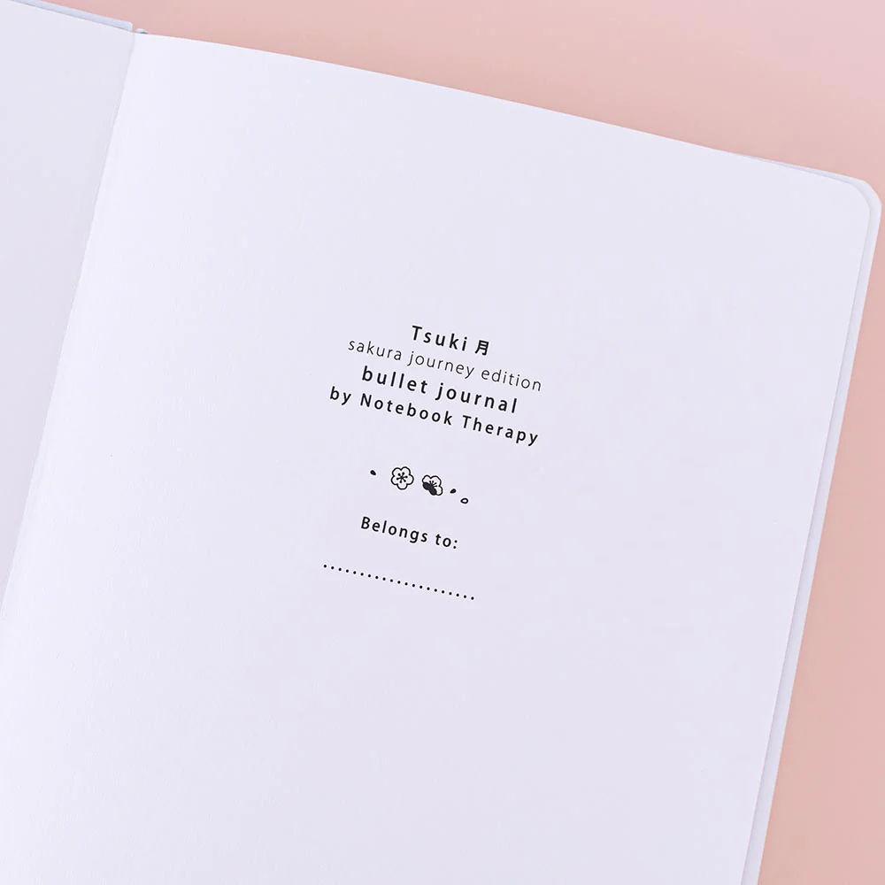 Tsuki ‘Sakura Journey’ Limited Edition Bullet Journal ☾ - Image 5