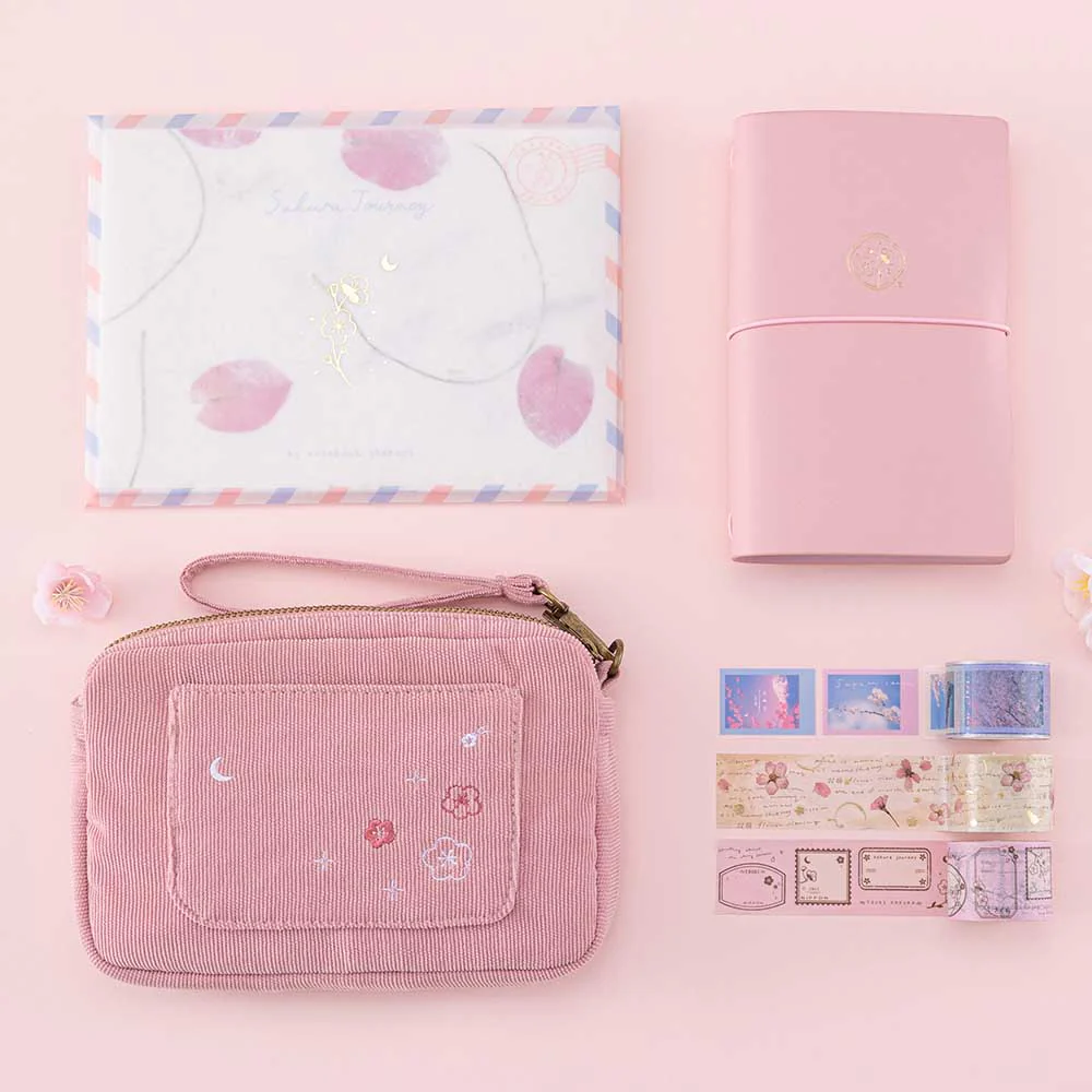 Tsuki ‘Sakura Journey’ Travel Pouch ☾ - Image 13