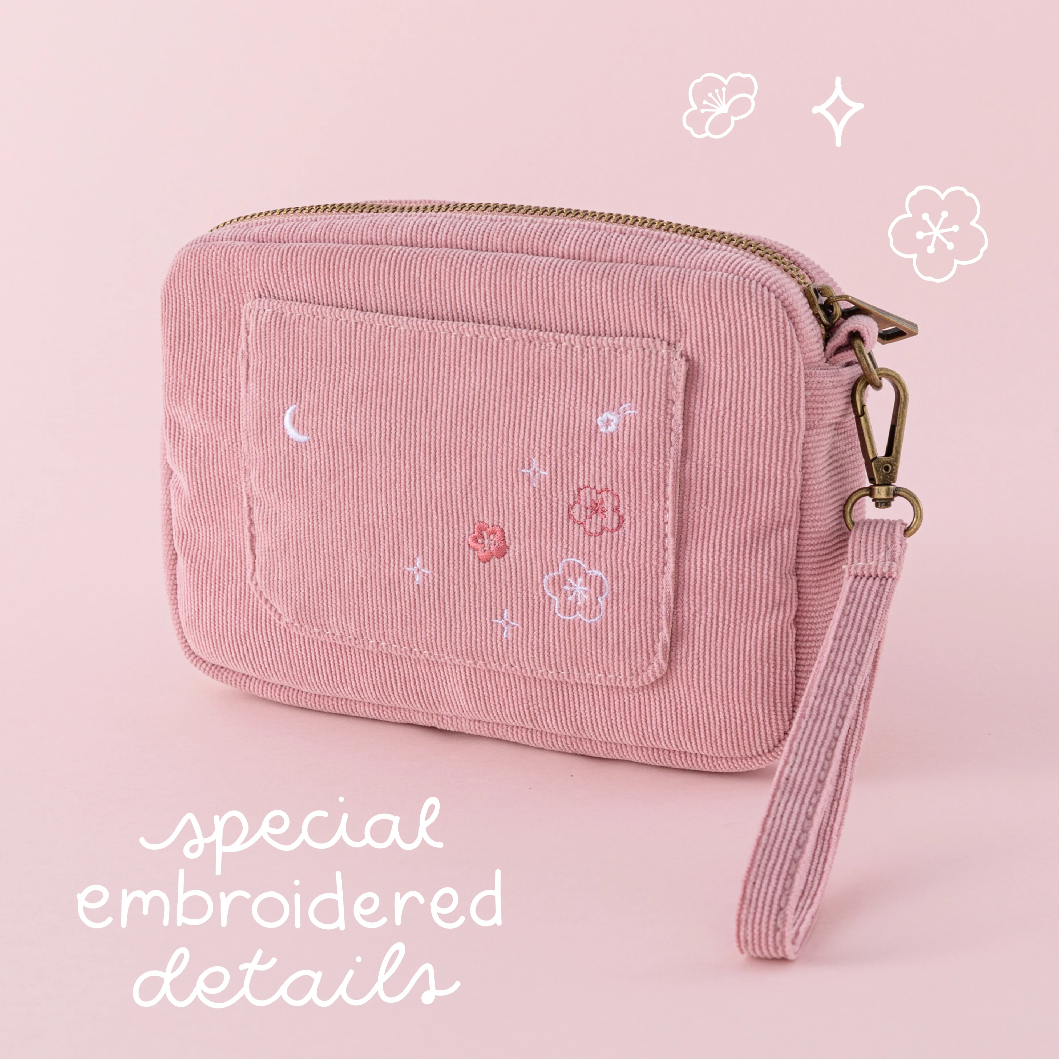 Tsuki ‘Sakura Journey’ Travel Pouch ☾ - Image 4