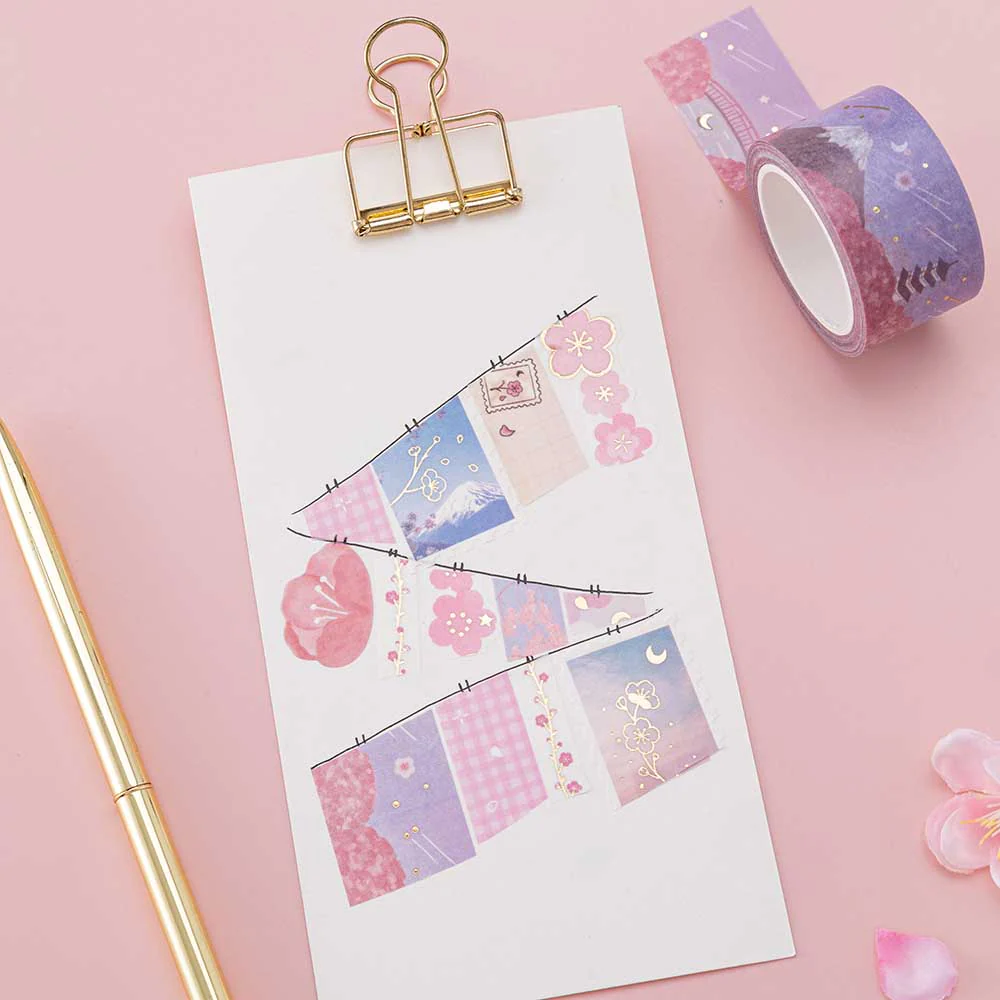 Tsuki ‘Sakura Journey’ Washi Tape Set ☾ - Image 10