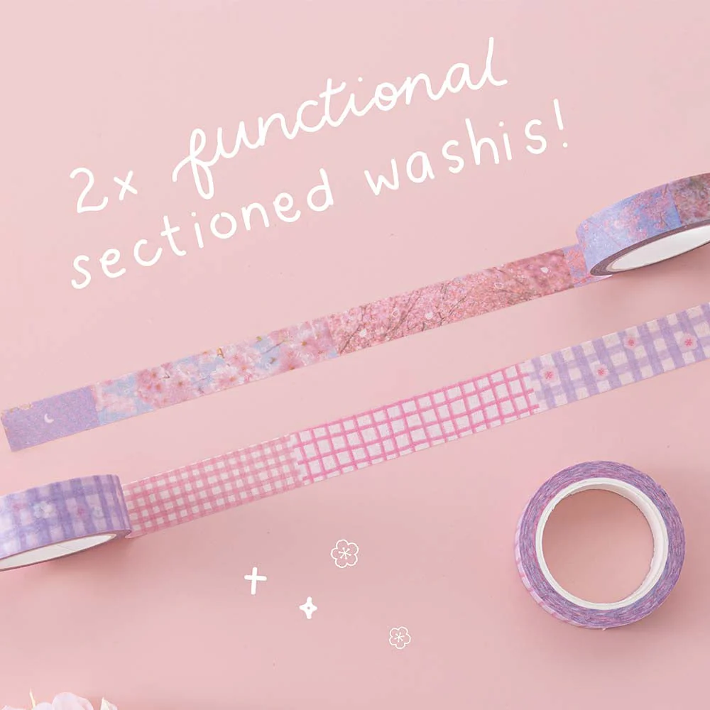 Tsuki ‘Sakura Journey’ Washi Tape Set ☾ - Image 12