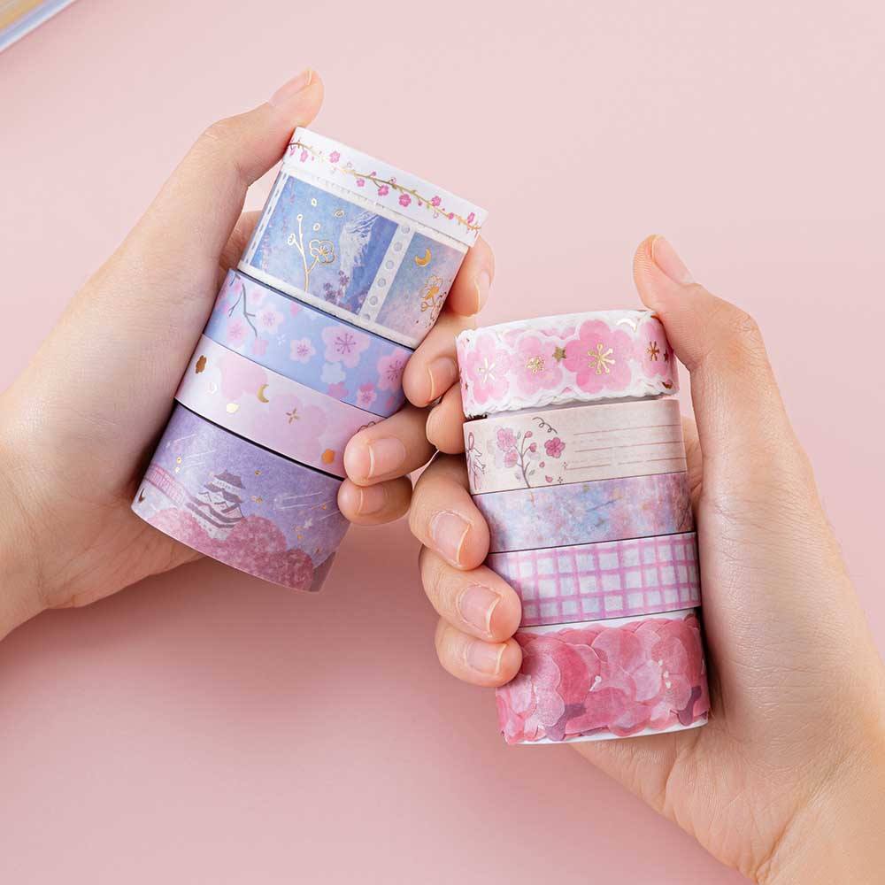 Tsuki ‘Sakura Journey’ Washi Tape Set ☾ - Image 5