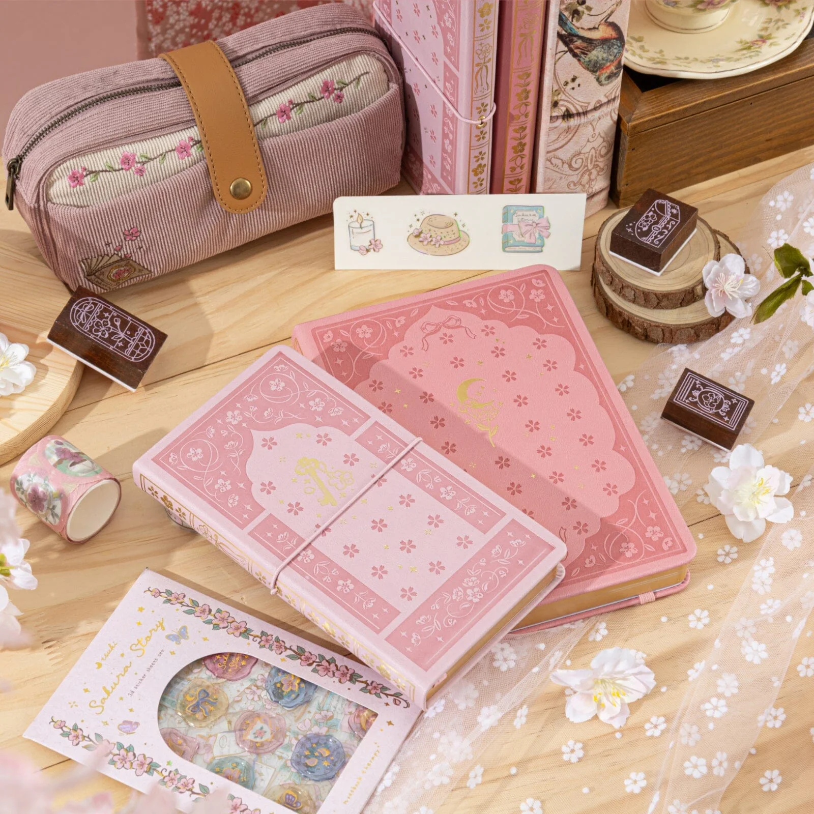 Tsuki ‘Sakura Luna’ Limited Edition Luxury Bullet Journal ☾ - Image 13