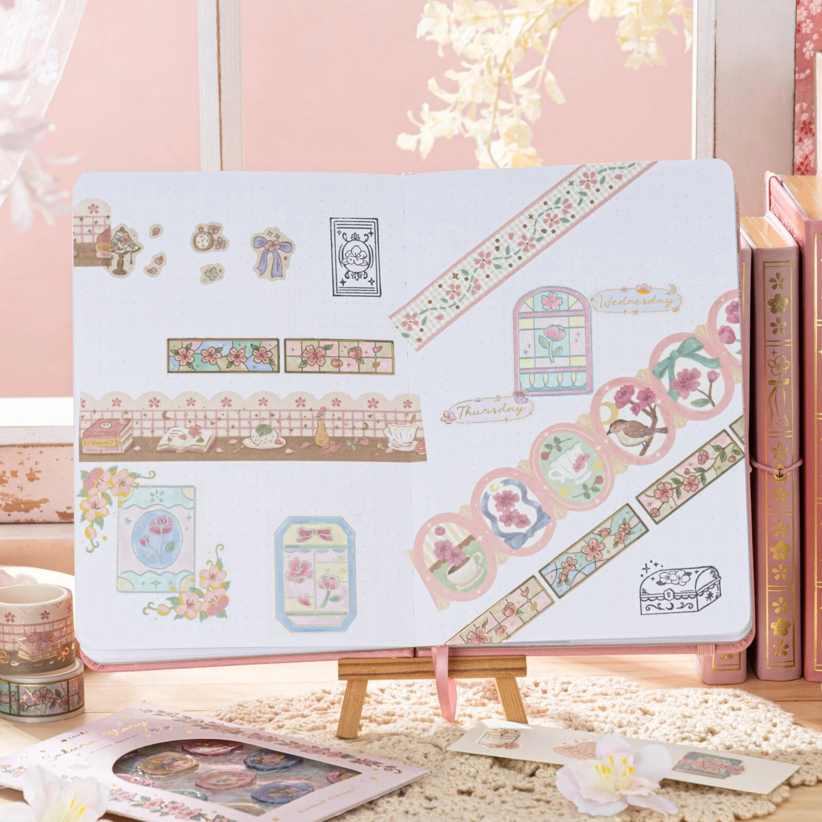 Tsuki ‘Sakura Luna’ Limited Edition Luxury Bullet Journal ☾ - Image 15