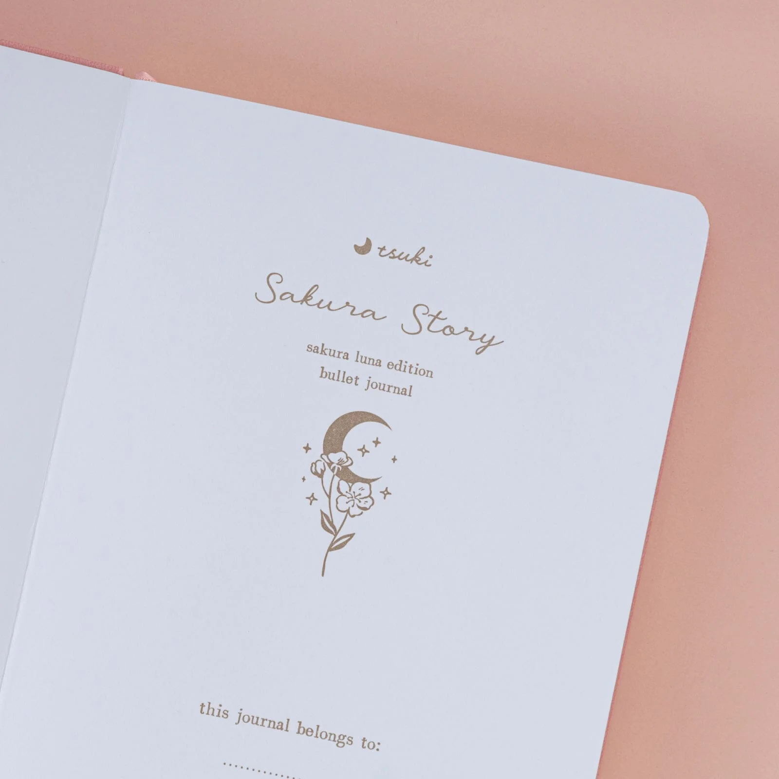 Tsuki ‘Sakura Luna’ Limited Edition Luxury Bullet Journal ☾ - Image 5