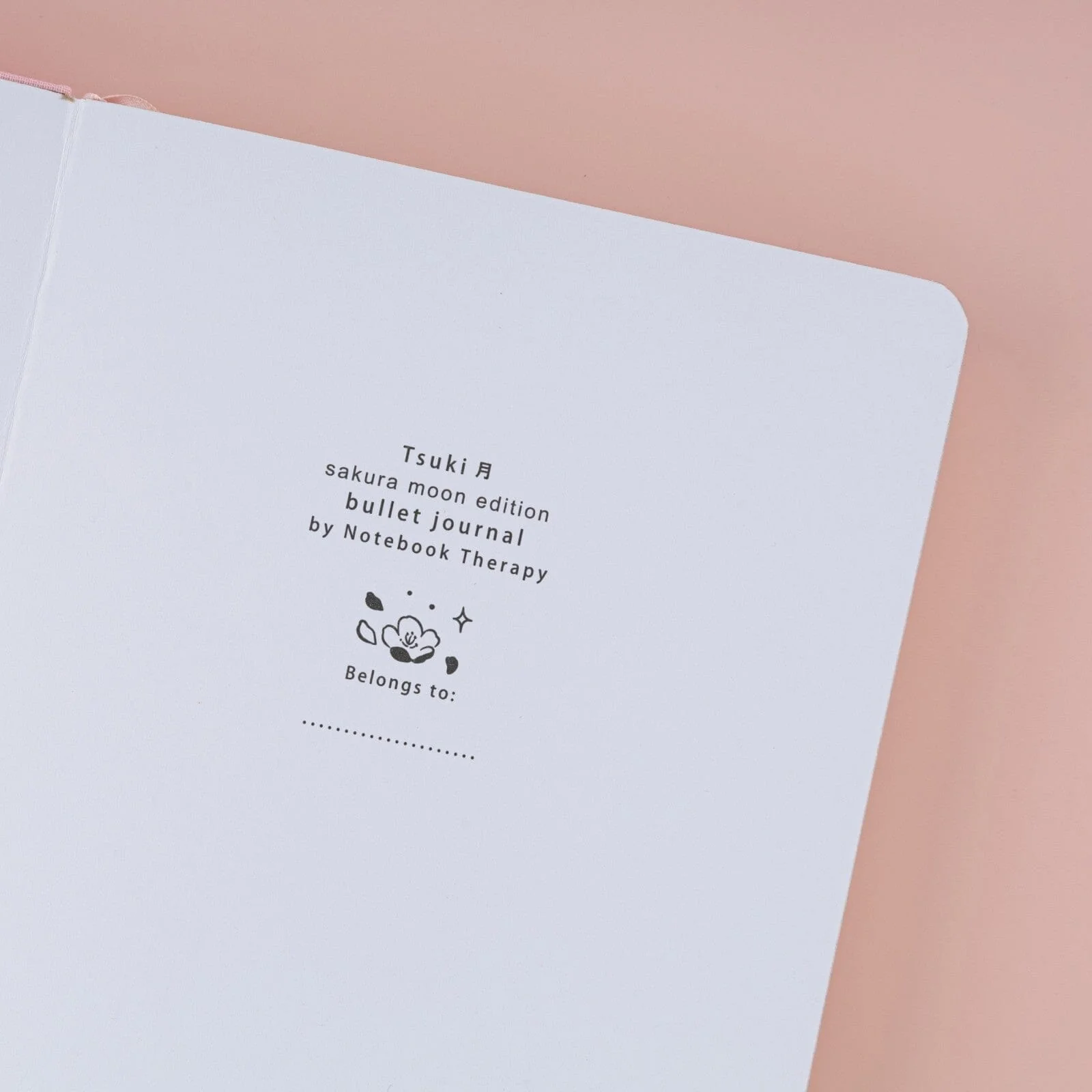 Tsuki ‘Sakura Moon’ Limited Edition Bullet Journal ☾ - Image 5
