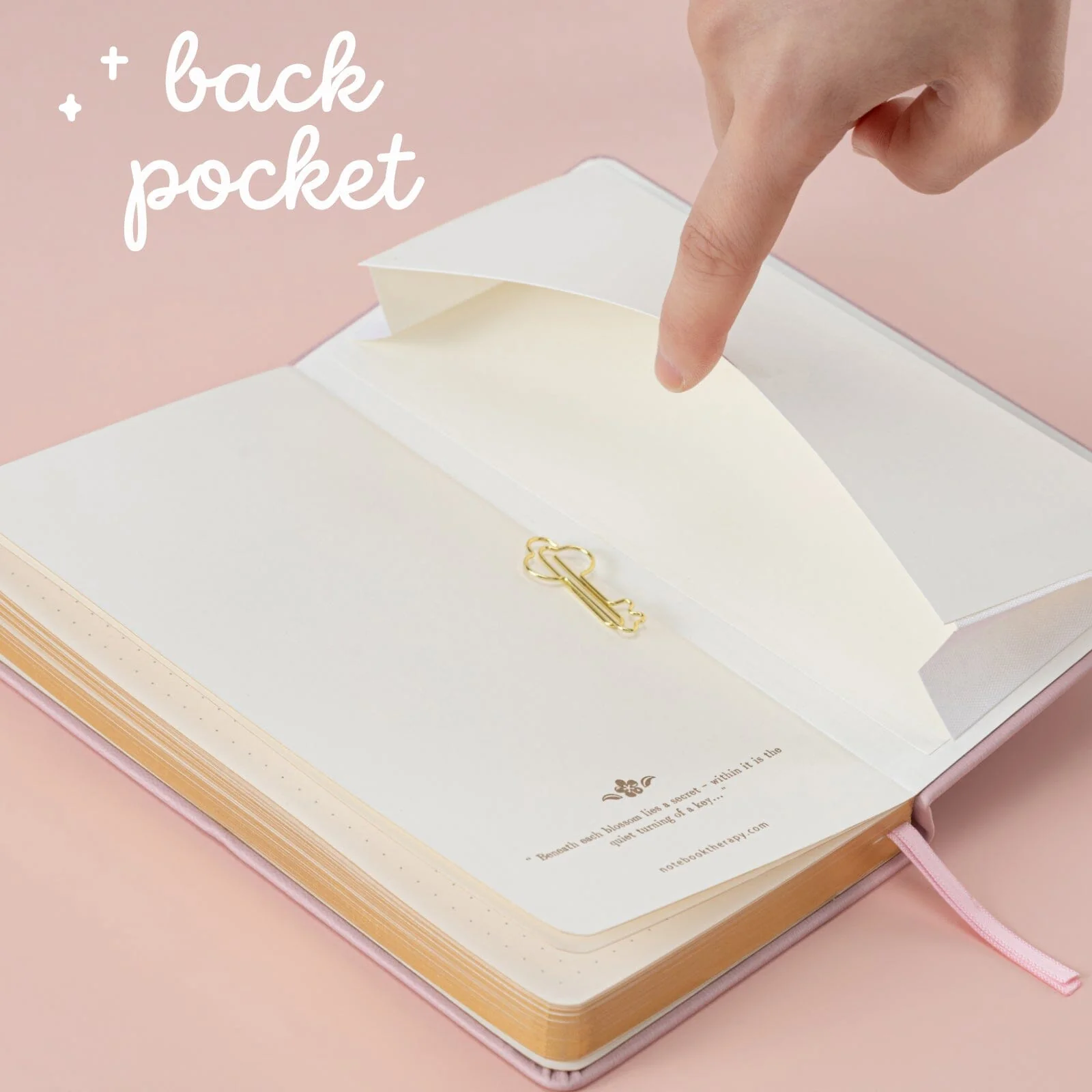 Tsuki ‘Sakura Secret’ Travel Notebook ☾ - Image 7