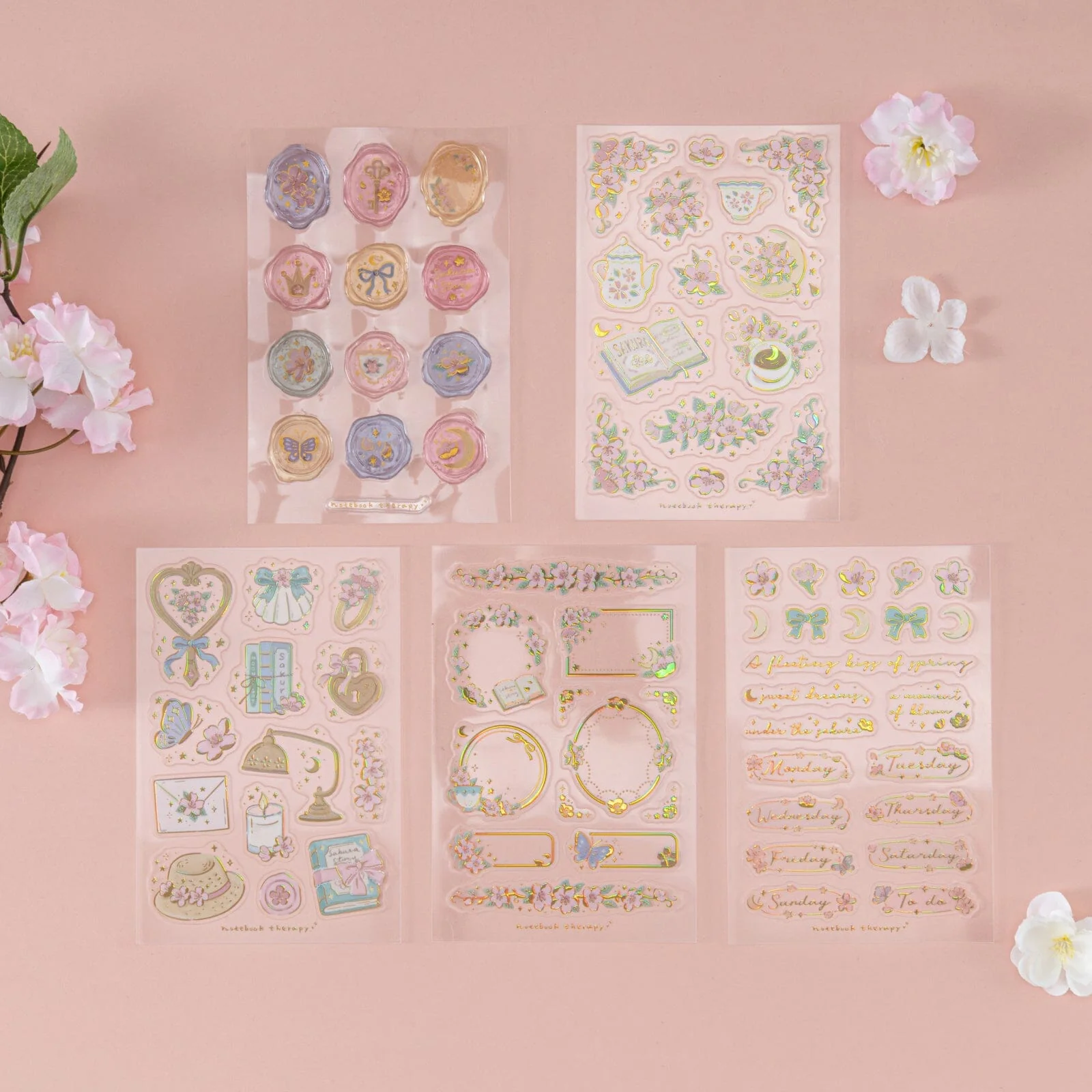 Tsuki ‘Sakura Story’ 3D Sticker Set ☾ - Image 13