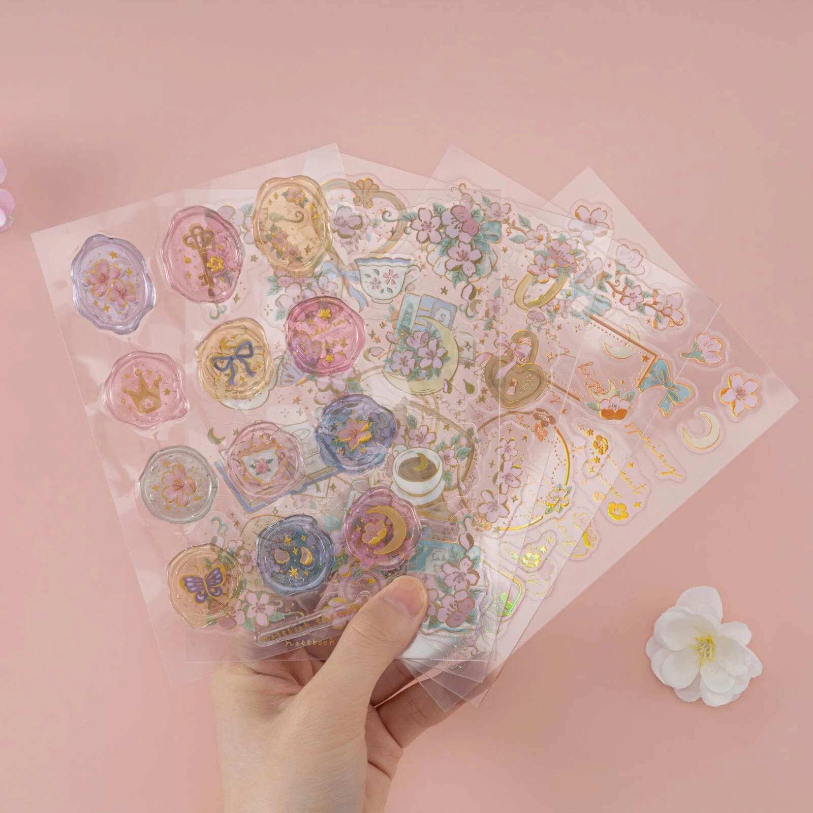 Tsuki ‘Sakura Story’ 3D Sticker Set ☾ - Image 5