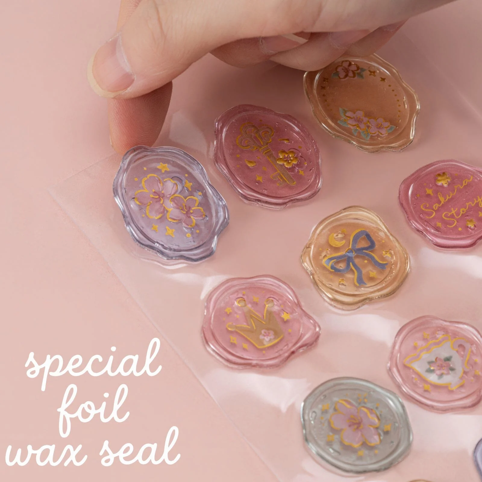 Tsuki ‘Sakura Story’ 3D Sticker Set ☾ - Image 9