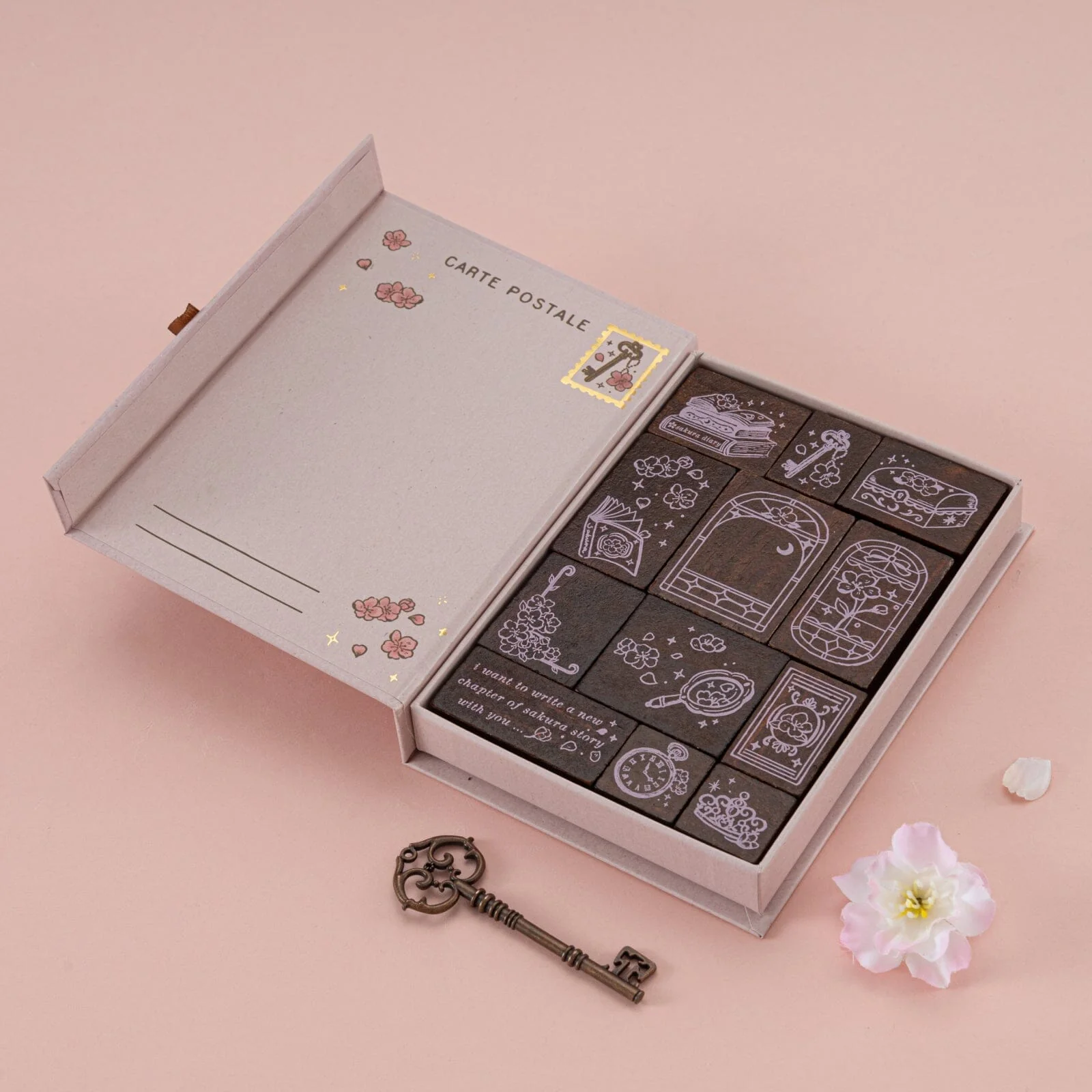 Tsuki ‘Sakura Story’ Bullet Journal Stamp Set ☾ - Image 11